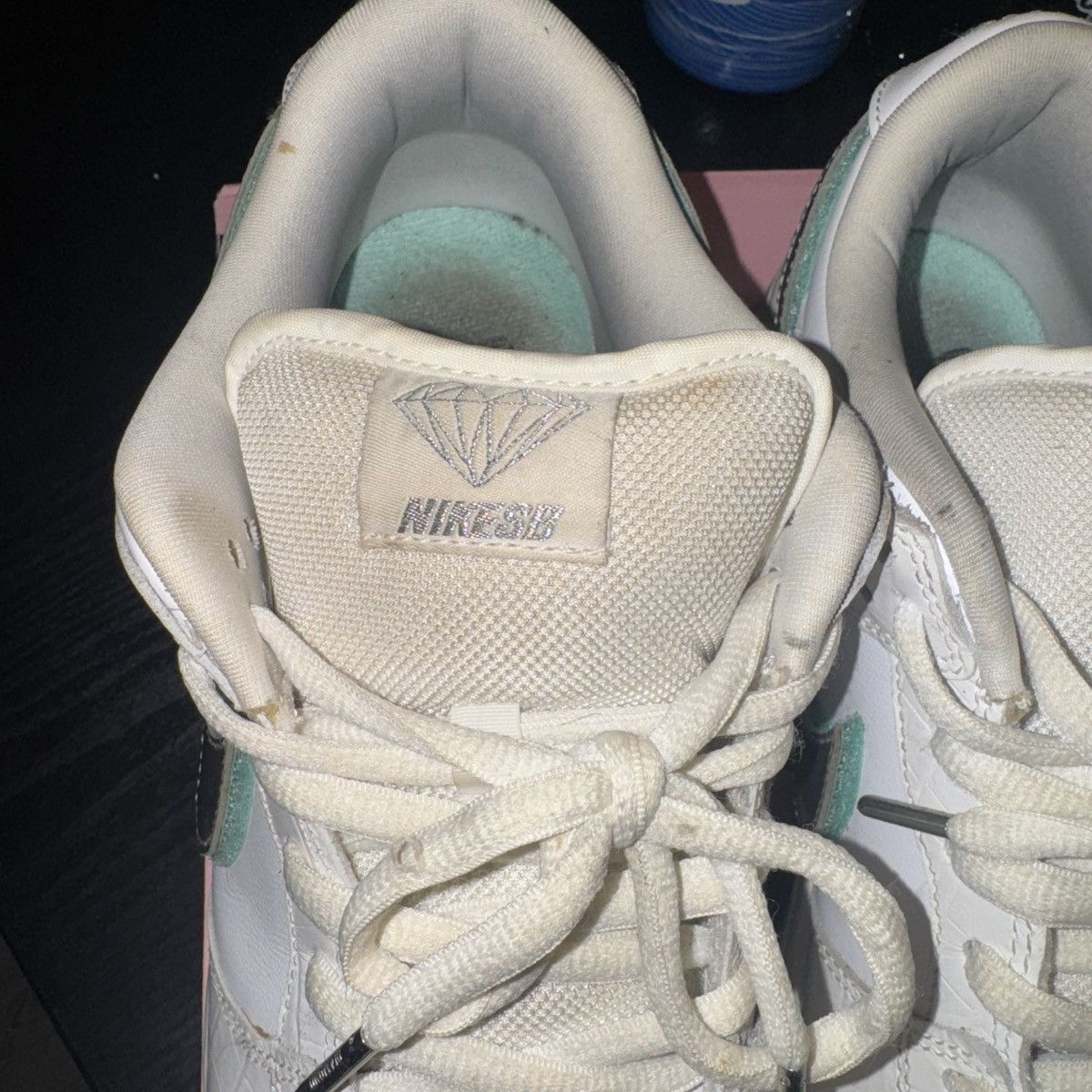 Diamond Supply Co. × Nike 2018 Nike SB Dunk Low x Diamond Supply Co White Size 10.5 Size US 10.5 / EU 43-44 - 3 Thumbnail