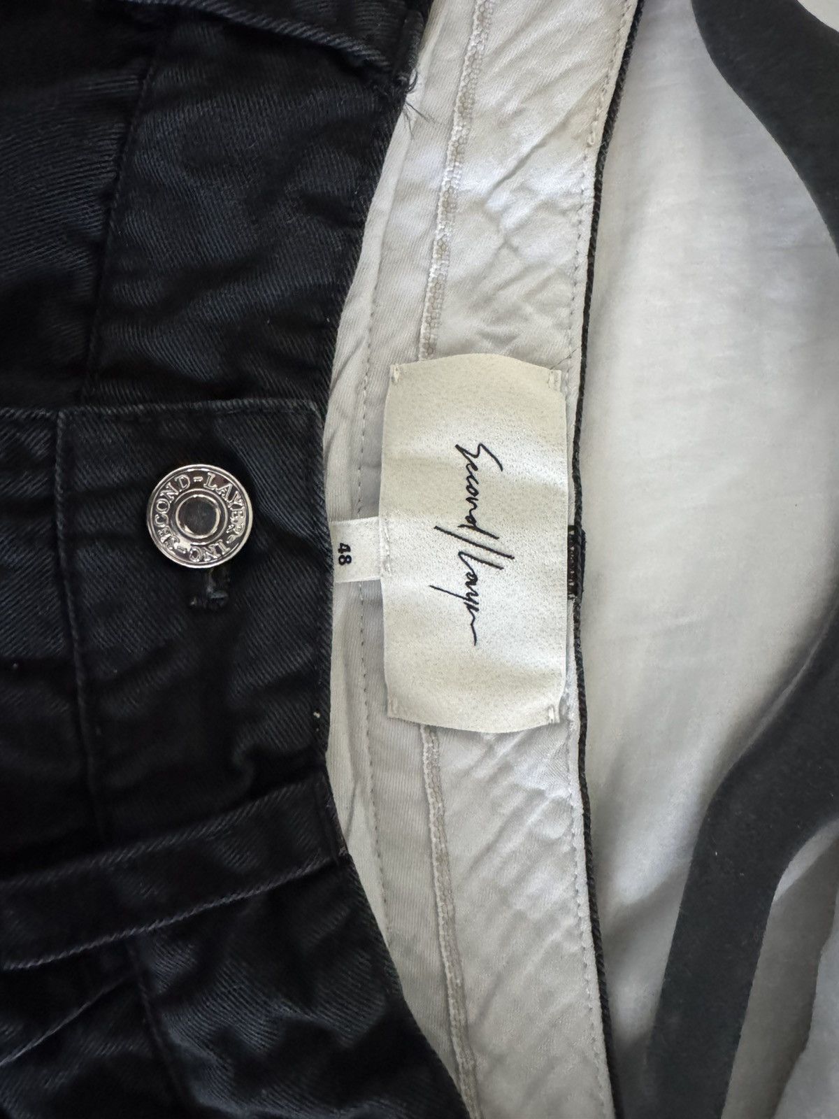Second/Layer Black ‘El Valluco’ Trousers Size US 32 / EU 48 - 3 Thumbnail