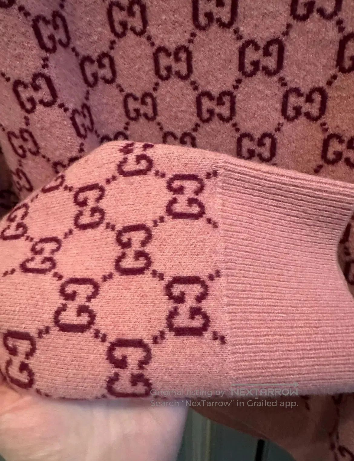 Gucci Gucci Logo Knit Cashmere Sweater S. Size US S / EU 44-46 / 1 - 2 Thumbnail
