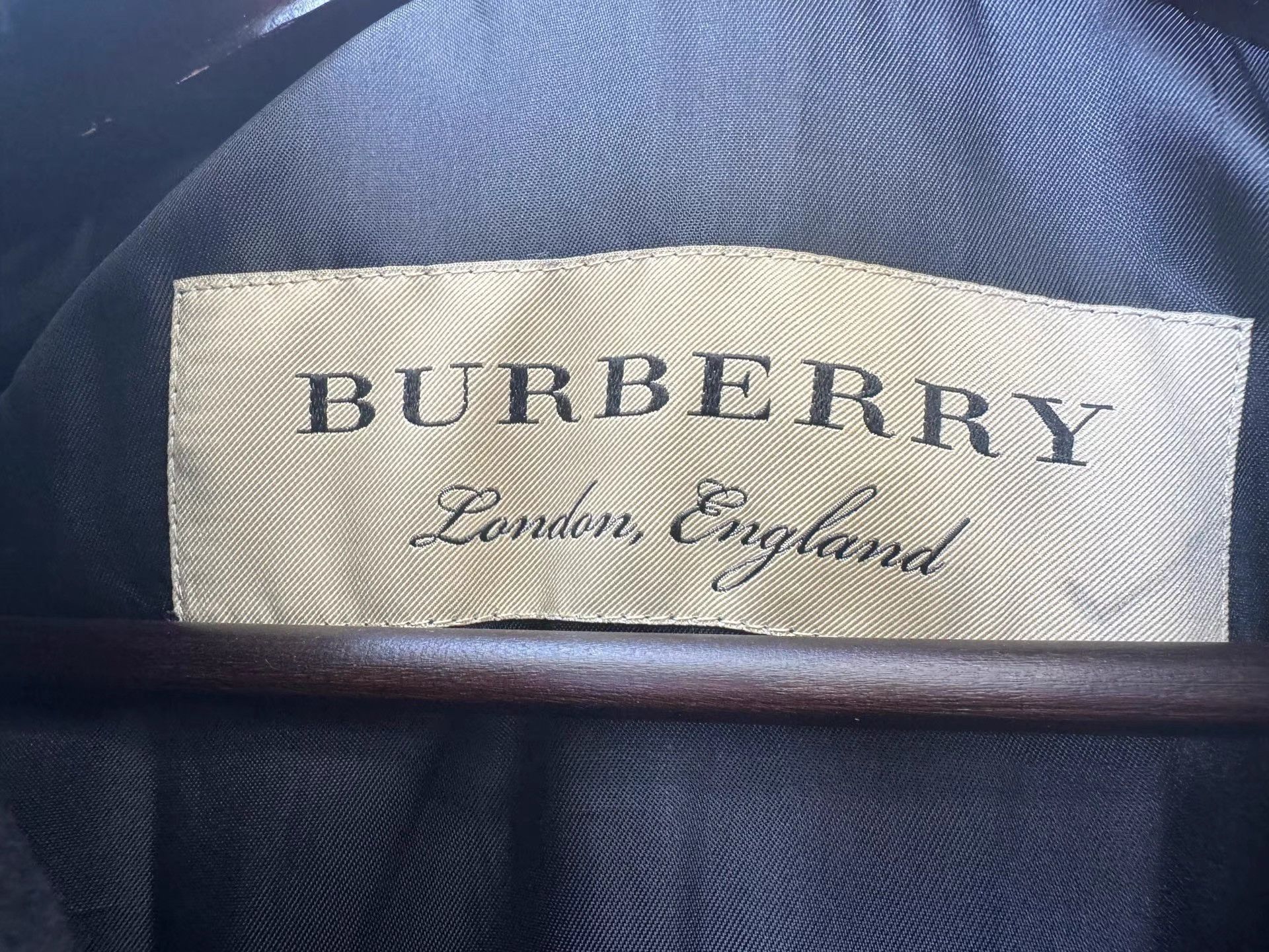 Burberry Burberry 100% Cashmere Lapel Coat K36 Size US L / EU 52-54 / 3 - 4 Thumbnail