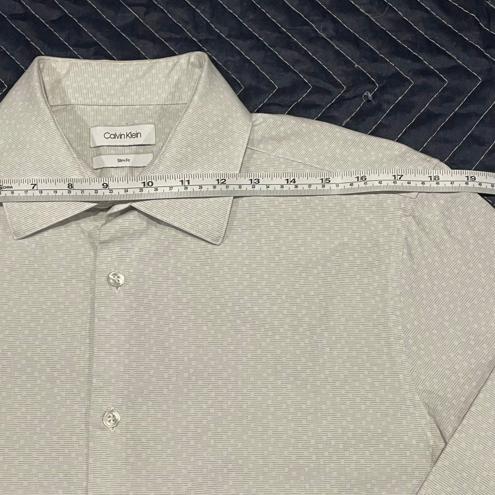 Calvin Klein Calvin Klein Dress Shirt Size US M / EU 48-50 / 2 - 4 Thumbnail