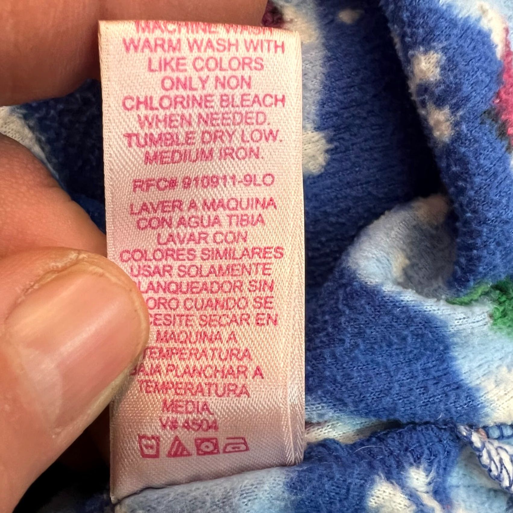 Vintage Womens Polar Sleep Shirt Blue 4XL Cozy Fleece Allover Print Nightgown Slee Sleeves Long 37 in 54 in Chest Womens, 80s Classic Theme Size XXL / US 16-18 / IT 52-54 - 7 Thumbnail