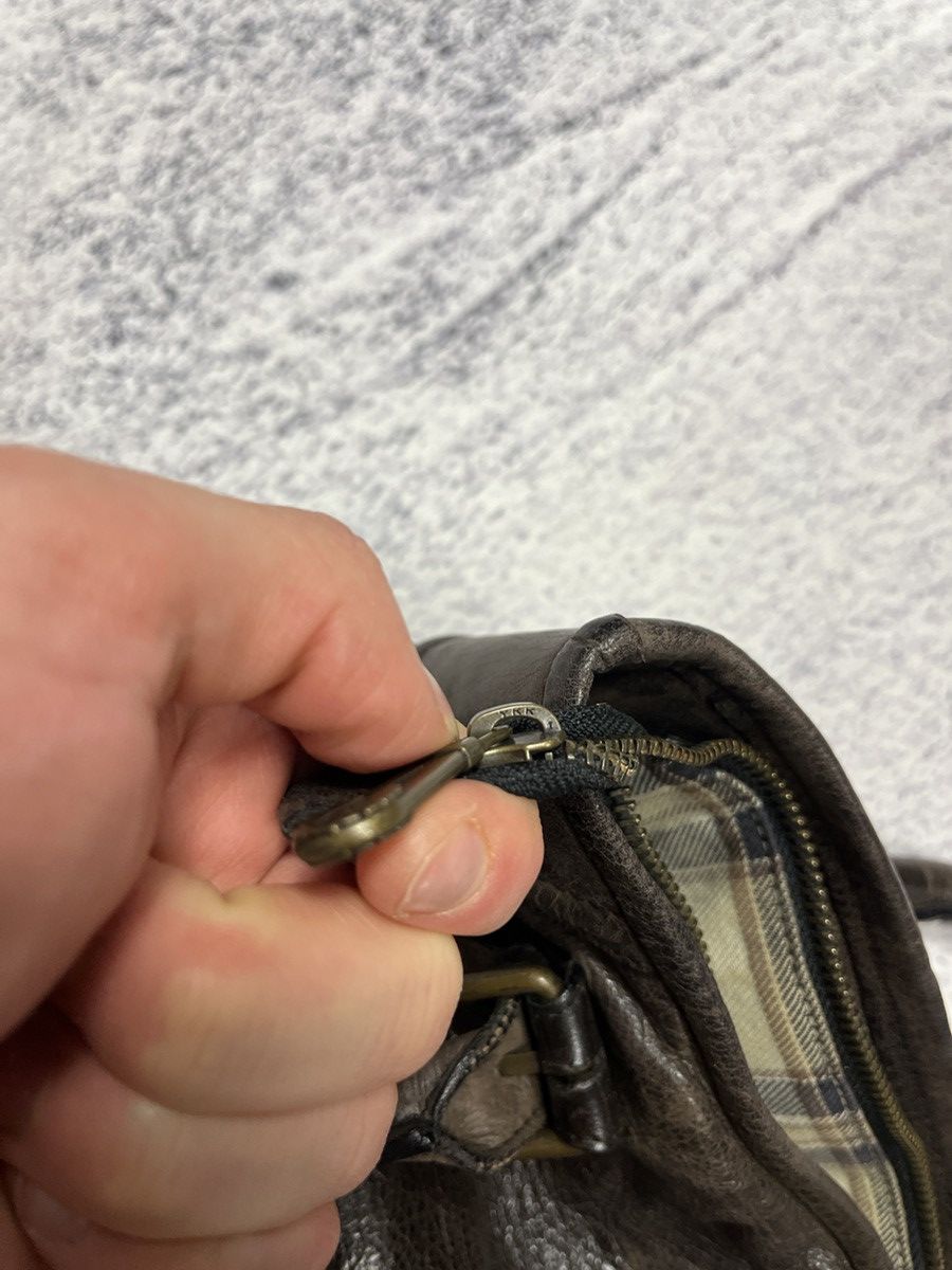 Belstaff × Vintage Vintage Belstaff Audrey Shoulder Bag Waxed Leather 90’s Size ONE SIZE - 19 Thumbnail