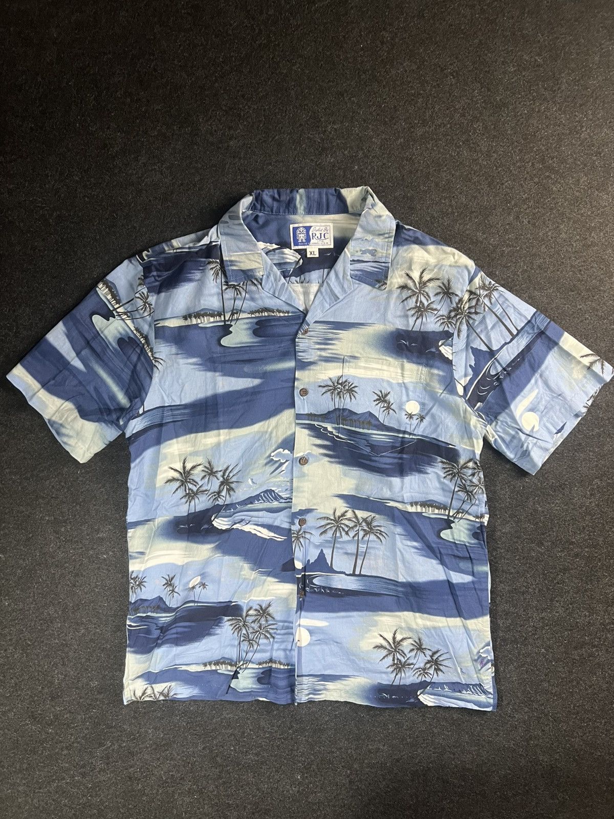 Vintage Vintage Hawaiian Floral Shirt PJC Made In USA Size US M / EU 48-50 / 2 - 2 Thumbnail