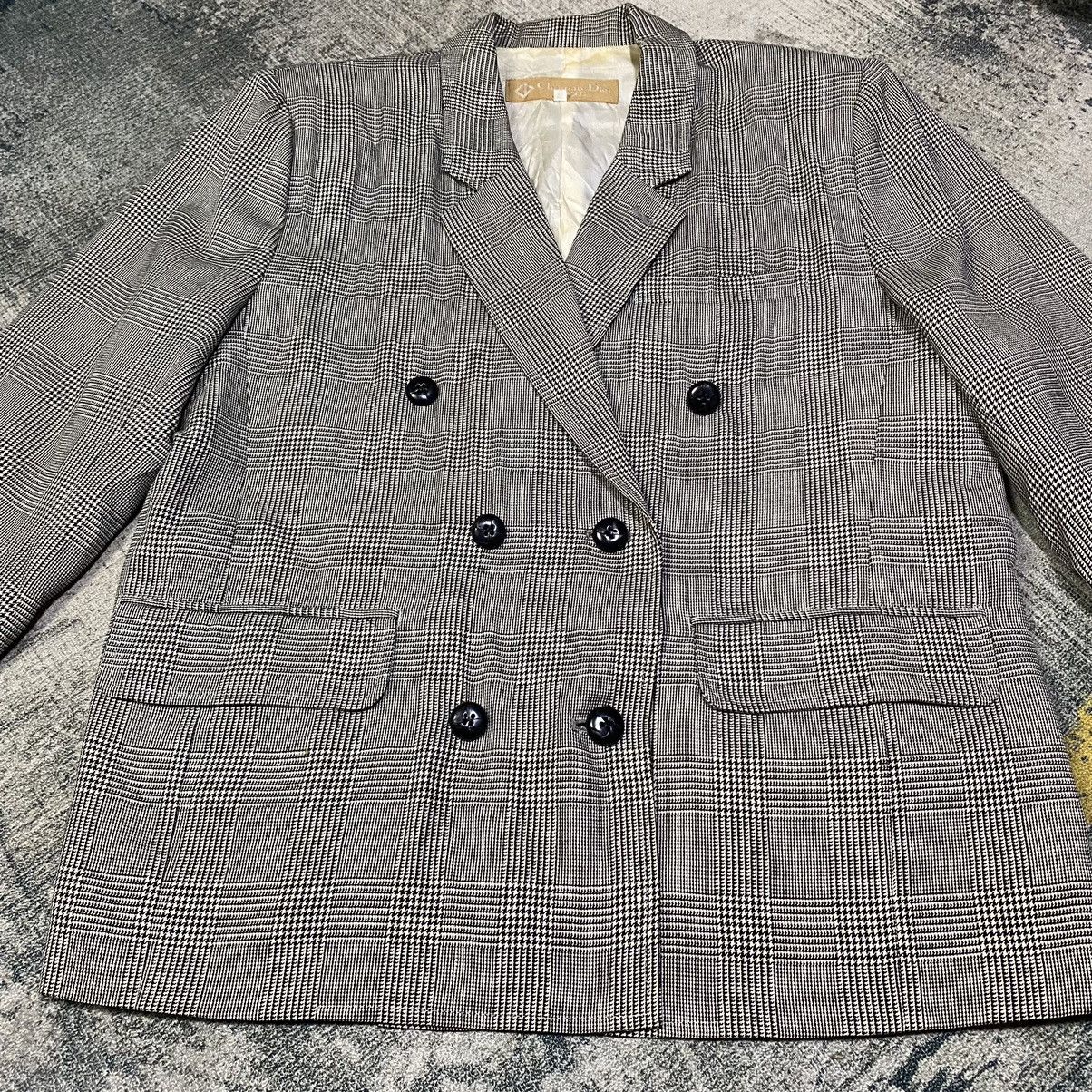 Christian Dior Monsieur Vtg Christian Dior Sport Blazer Coat Size M / US 6-8 / IT 42-44 - 9 Thumbnail