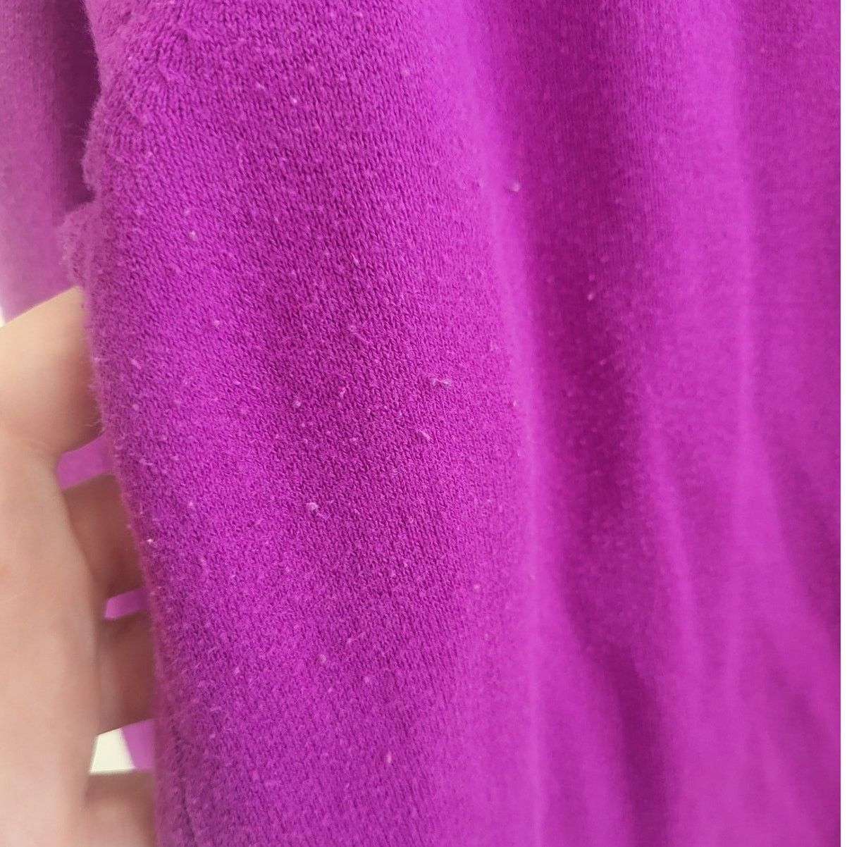 Old Navy Old Navy Bright Purple Lightweight Scoop Neck Sweater -Large Size L / US 10 / IT 46 - 3 Thumbnail