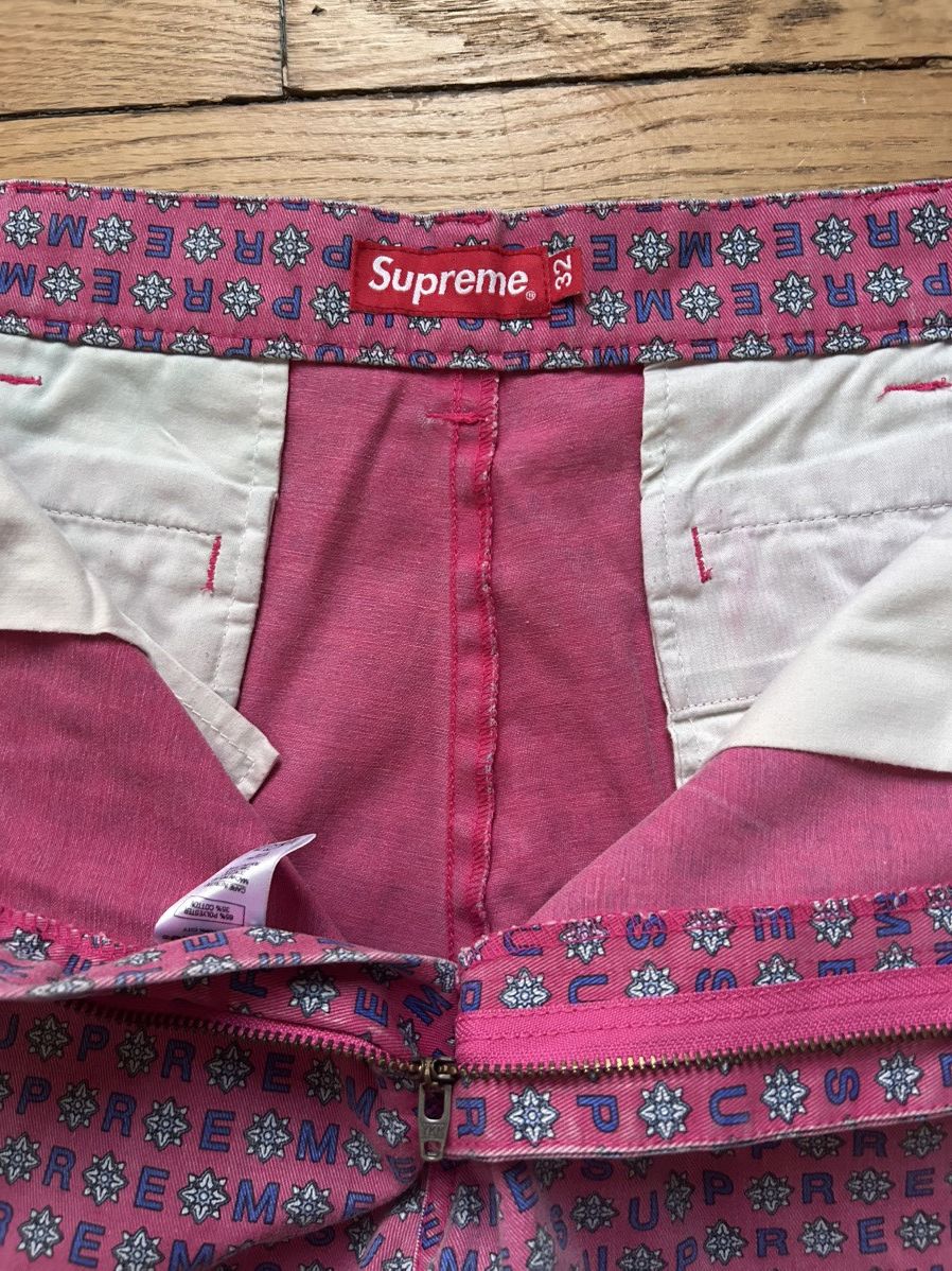 Supreme Pink supreme shorts Size US 32 / EU 48 - 4 Thumbnail