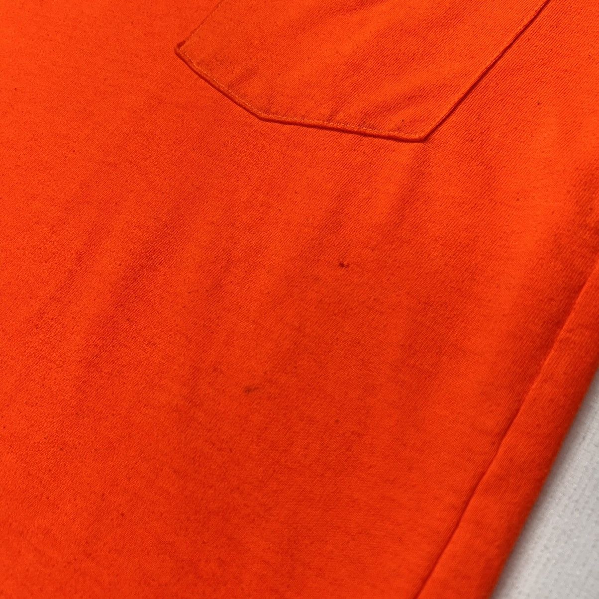 Carhartt Carhartt Tee Shirt Orange High Visibility Chest Pocket Logo Size US S / EU 44-46 / 1 - 4 Thumbnail