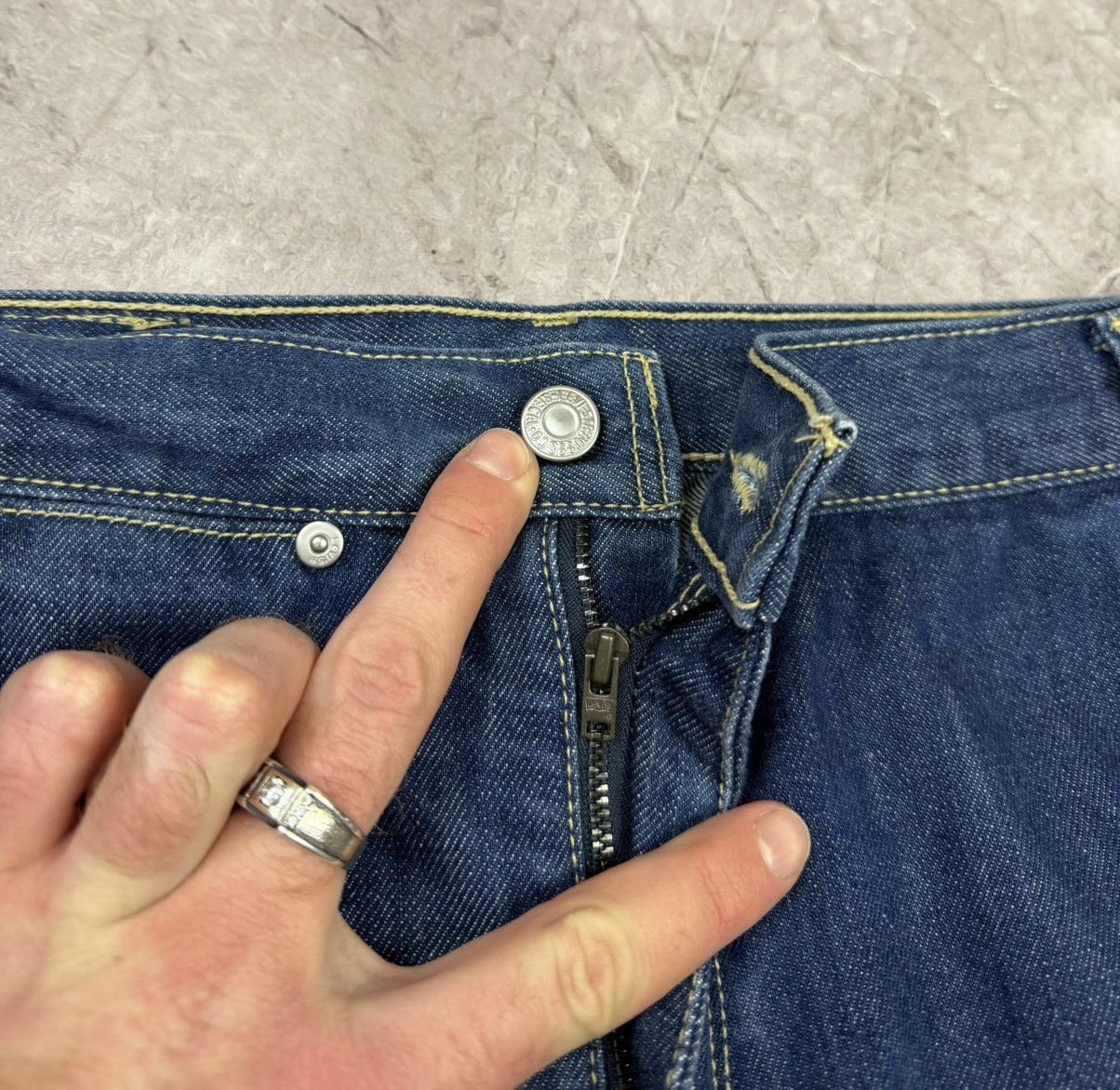 Levi's Levis Engineered Jeans Buckle Back Tag W34/32 Size US 34 / EU 50 - 9 Thumbnail