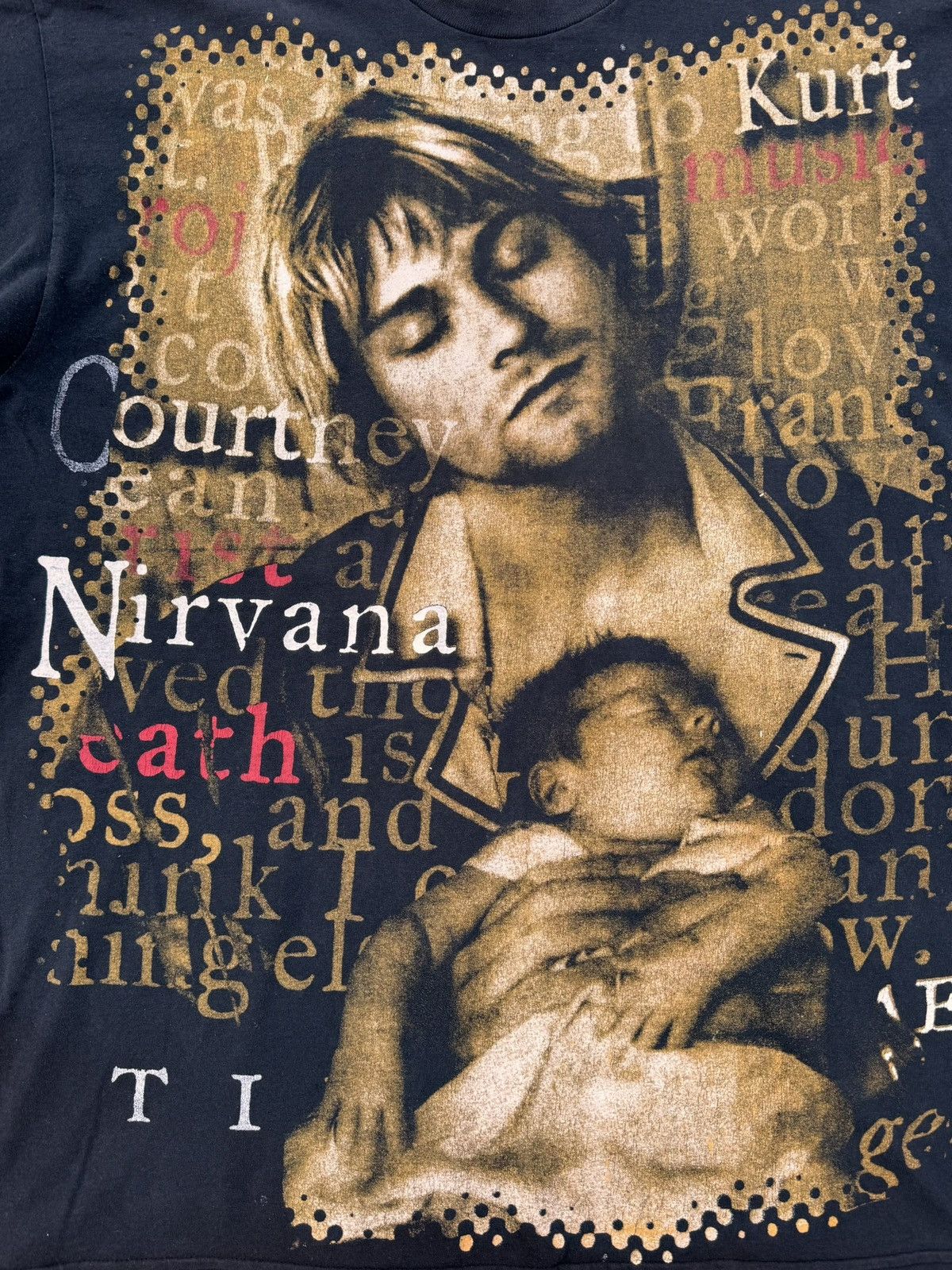 Other 90s Nirvana / Kurt Cobain Memorial Tee by Resurreccion Size US XL / EU 56 / 4 - 2 Thumbnail