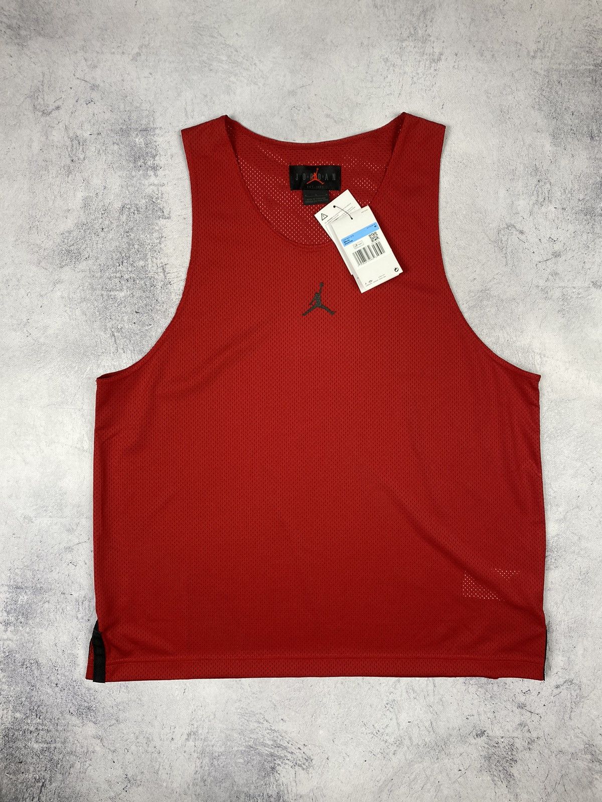 Jordan Brand × Nike Nike Jordan Dri Fit Basketball Combo Statement Tank Top Tee Size US M / EU 48-50 / 2 - 11 Thumbnail