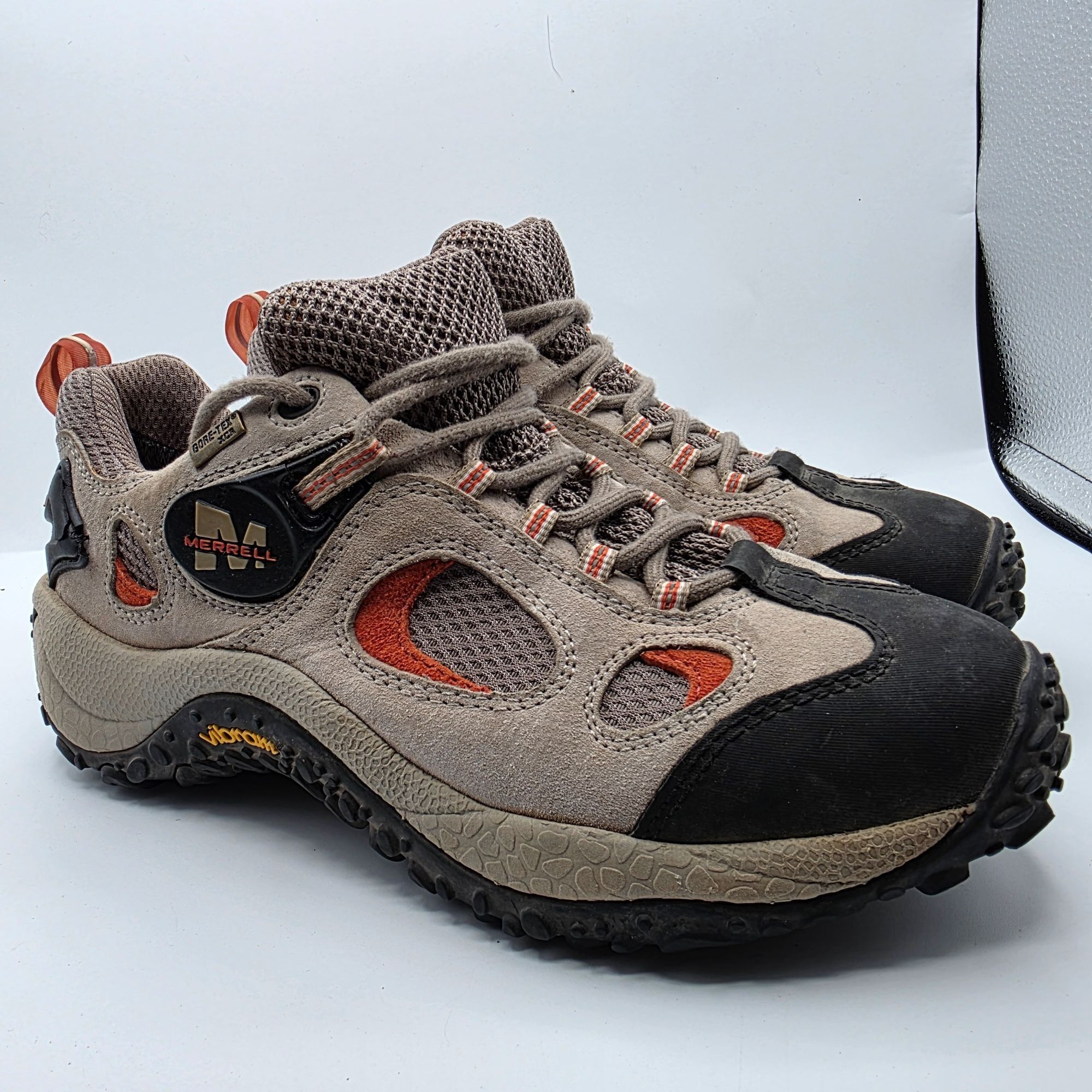 Merrell Chameleon Gore Tex XCR Low Womens Size Gray Hiking