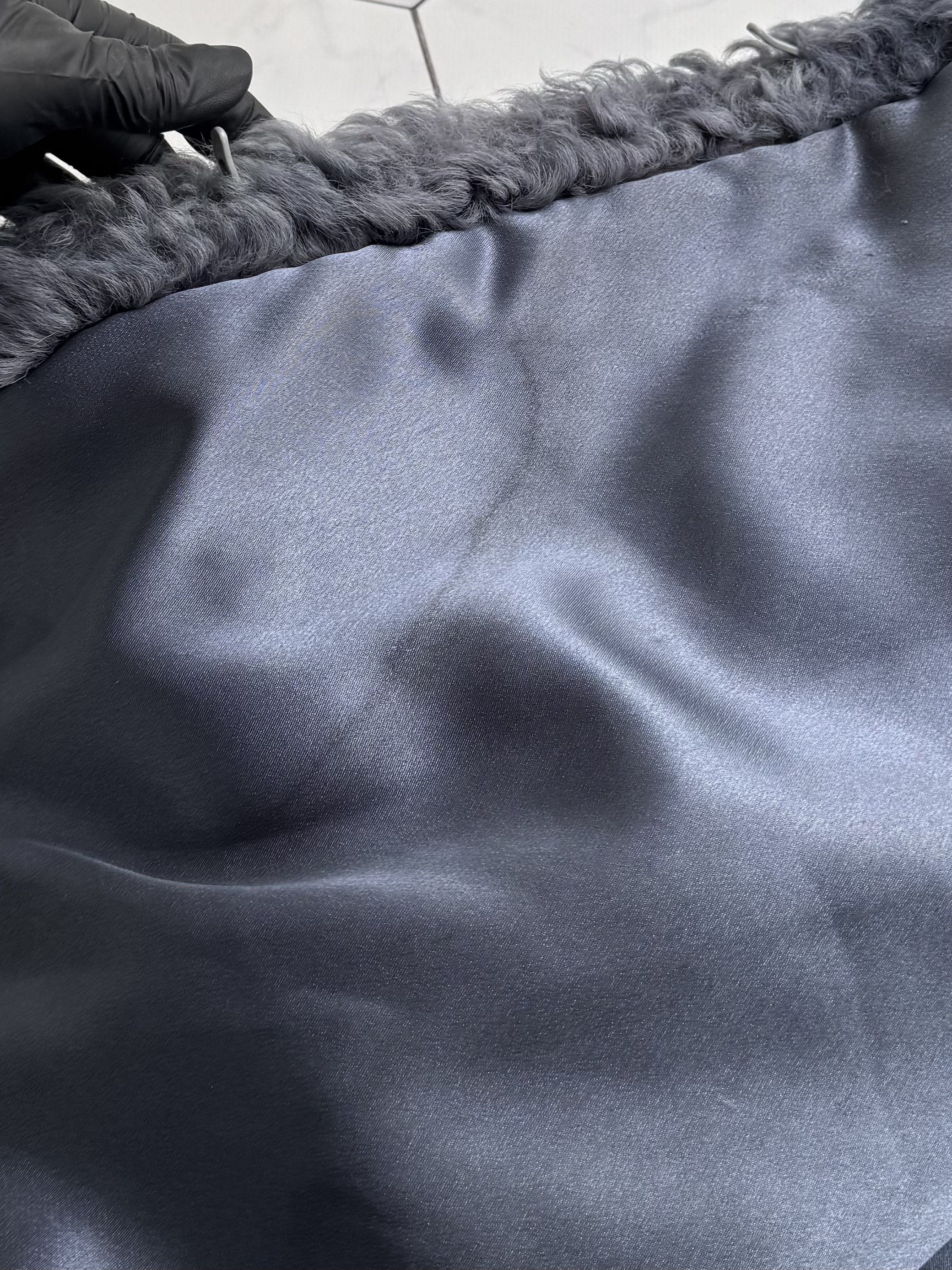 Vintage Vintage Blue Gray Real Fur Luxury Winter Statement Coat Size M / US 6-8 / IT 42-44 - 14 Thumbnail