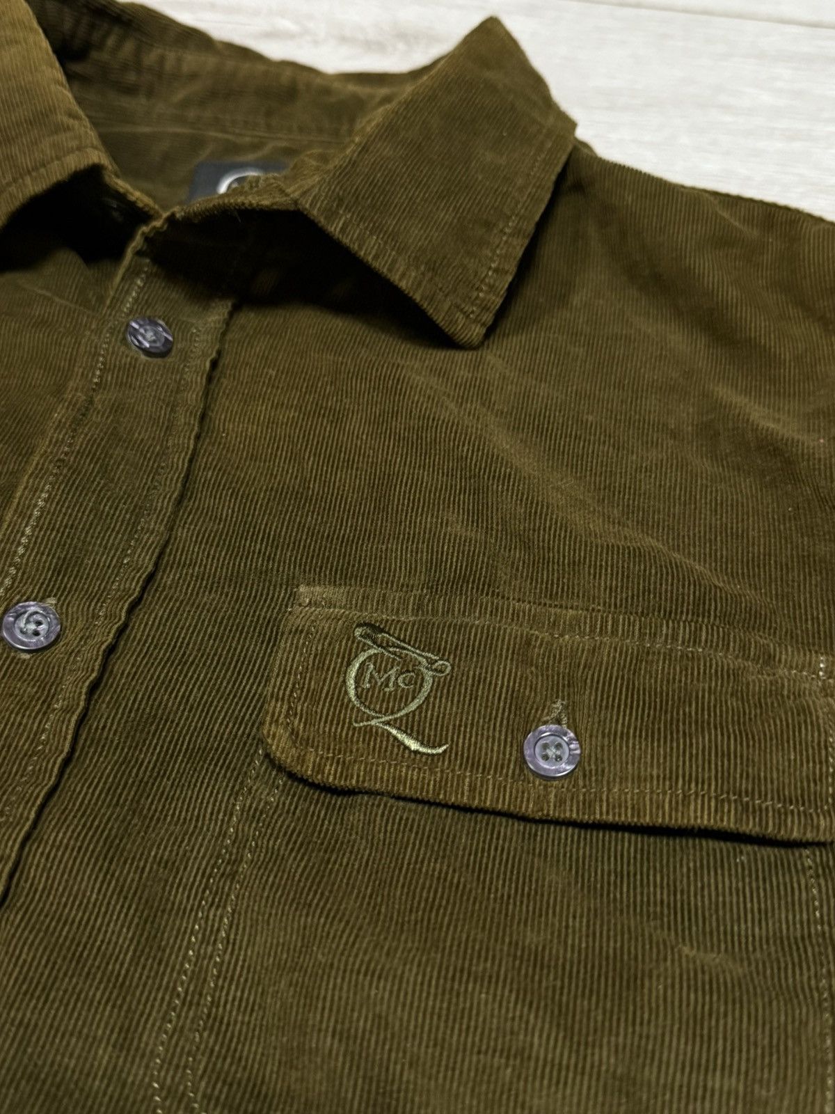 Alexander McQueen McQ vintage corduroy pocket shirt buttons Size US M / EU 48-50 / 2 - 2 Thumbnail