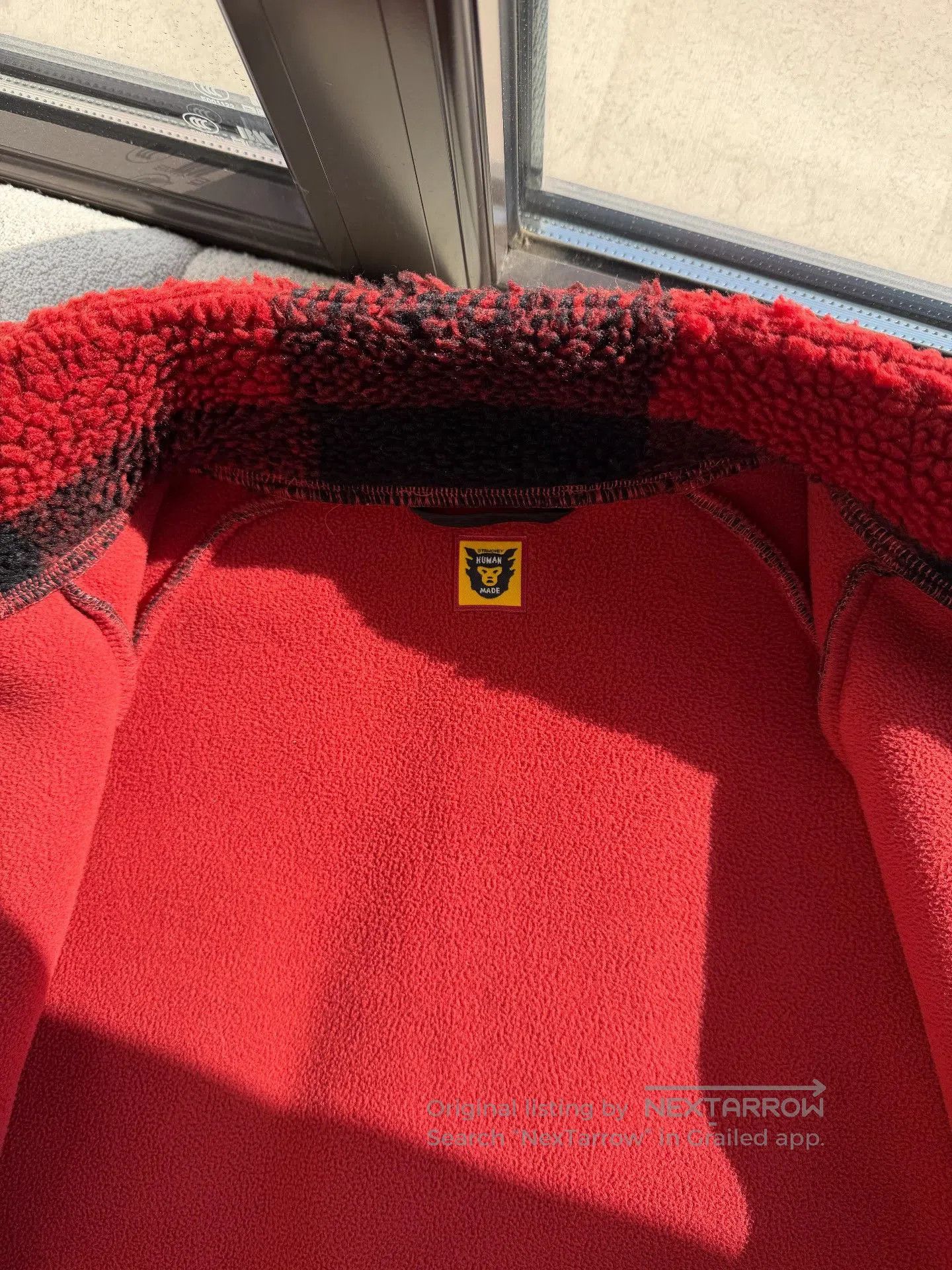 Human Made HUMAN MADE FW22 Polar Bear Plaid Fleece Jacket. Size US S / EU 44-46 / 1 - 5 Thumbnail