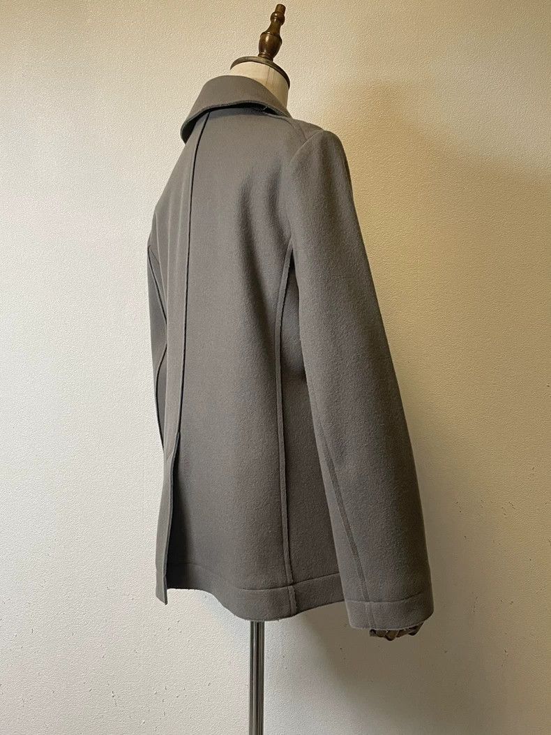 Helmut Lang HELMUT LANG Wool double-breasted short jacket Size S / US 4 / IT 40 - 5 Thumbnail