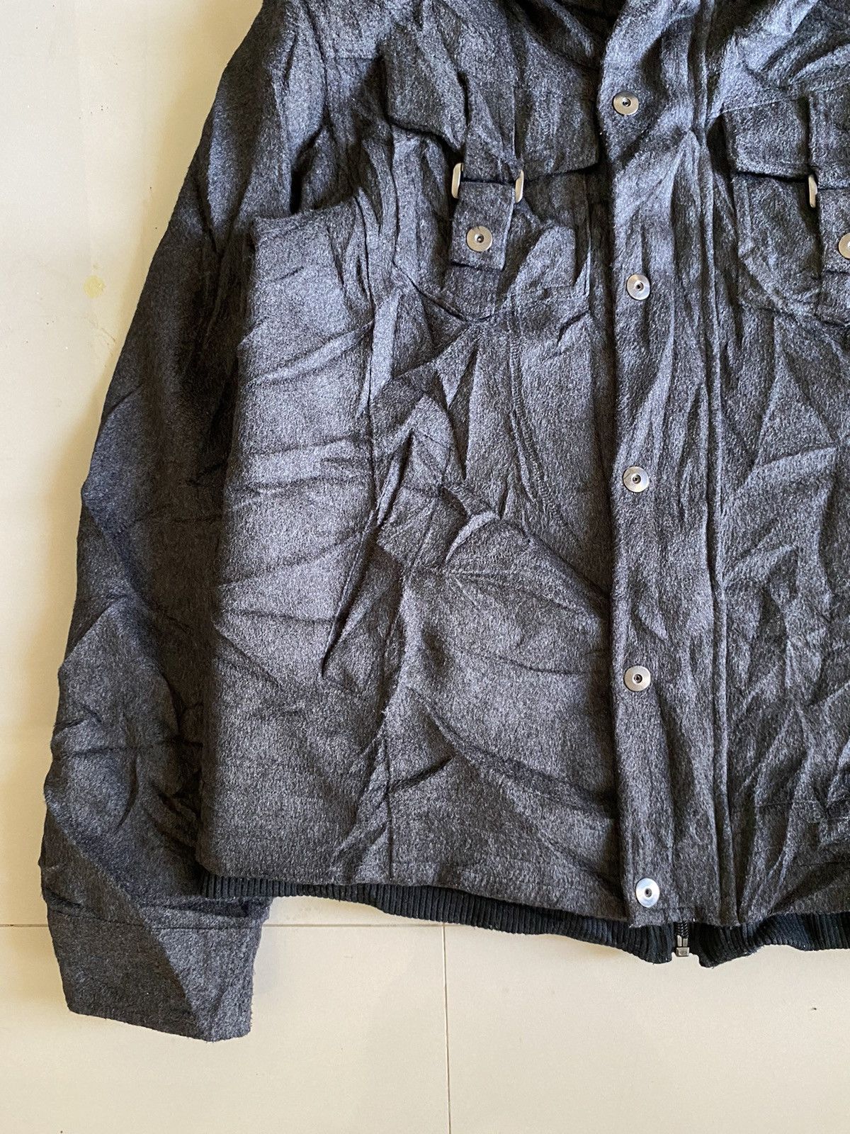 14th Addiction × KMRii × Yasuyuki Ishii Gilevans bono bondage wool jacket Size US M / EU 48-50 / 2 - 4 Thumbnail