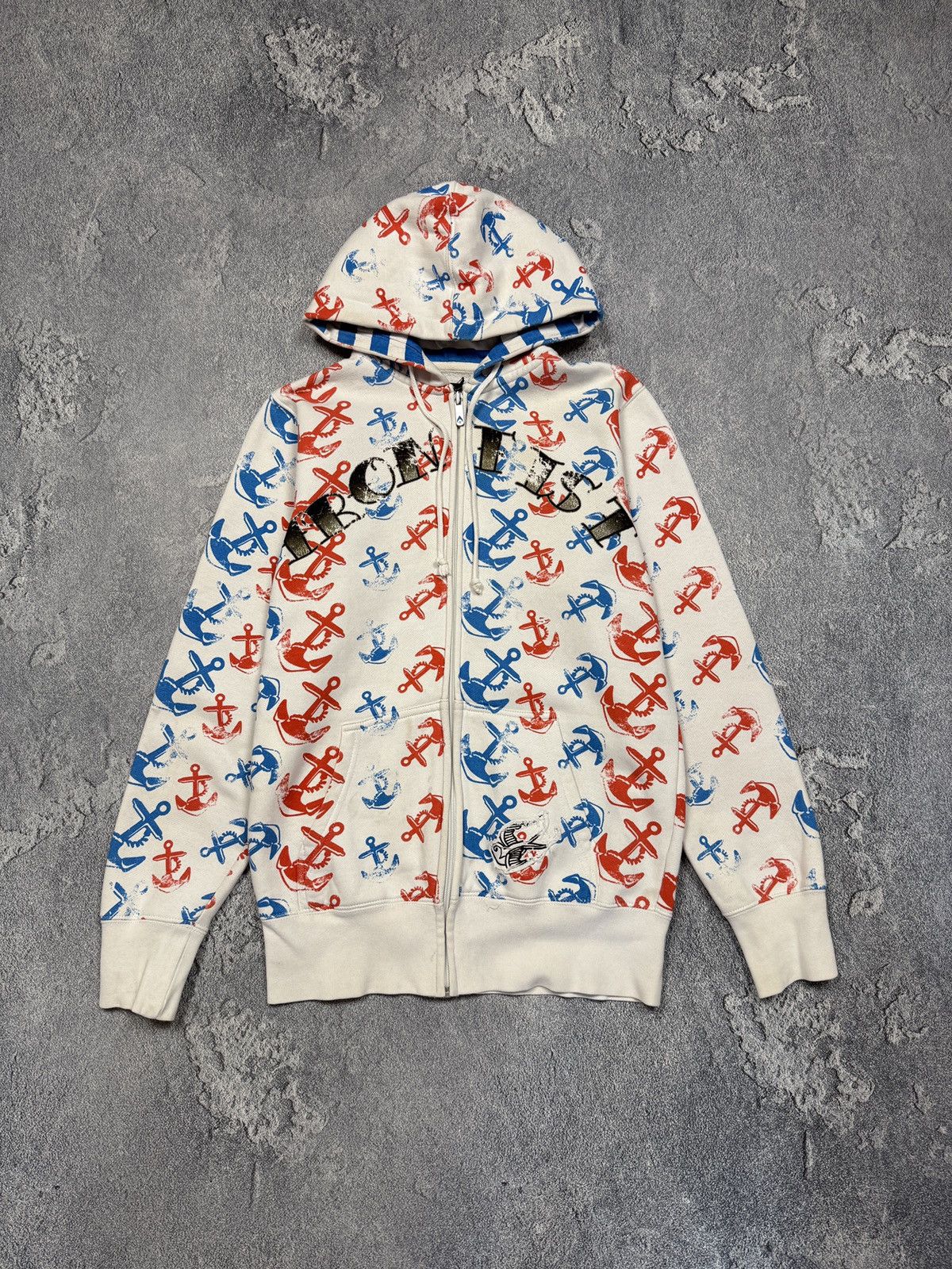 Affliction Vintage Affliction Style Chainsaw Iron Fist Zip Hoodie Size US M / EU 48-50 / 2 - 1 Thumbnail