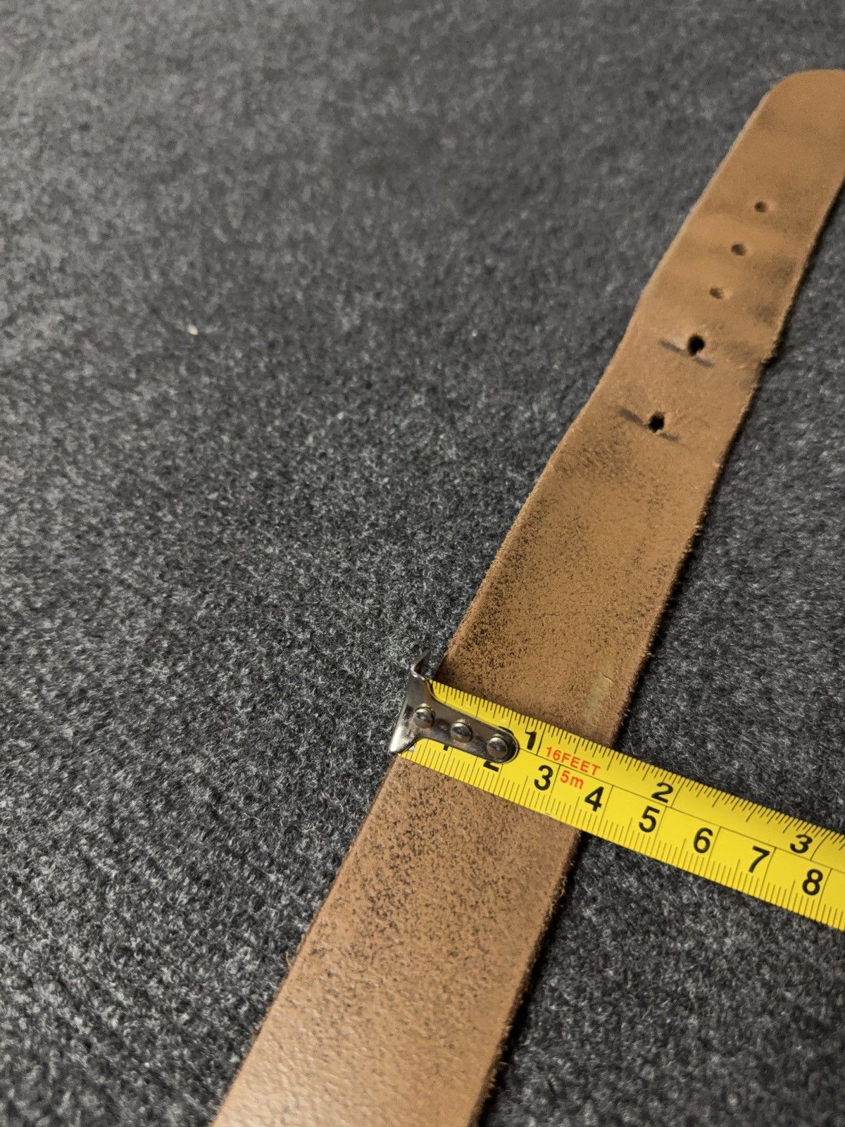Levi's Levi’s Cowboy 00s Brown Leather Belt Classic Metal Buckle Size ONE SIZE - 16 Thumbnail