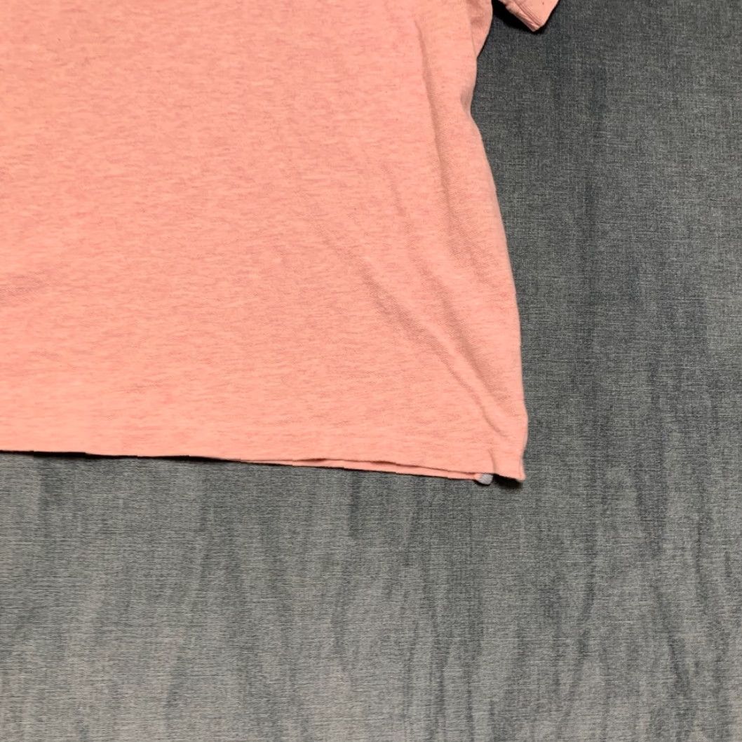 Tommy Hilfiger Tommy Hilfiger Polo Shirt Men Medium Pink Melange Textured Side Slit Golf Tennis Shirt Mens Cotton Breathable Casual Size US M / EU 48-50 / 2 - 2 Thumbnail