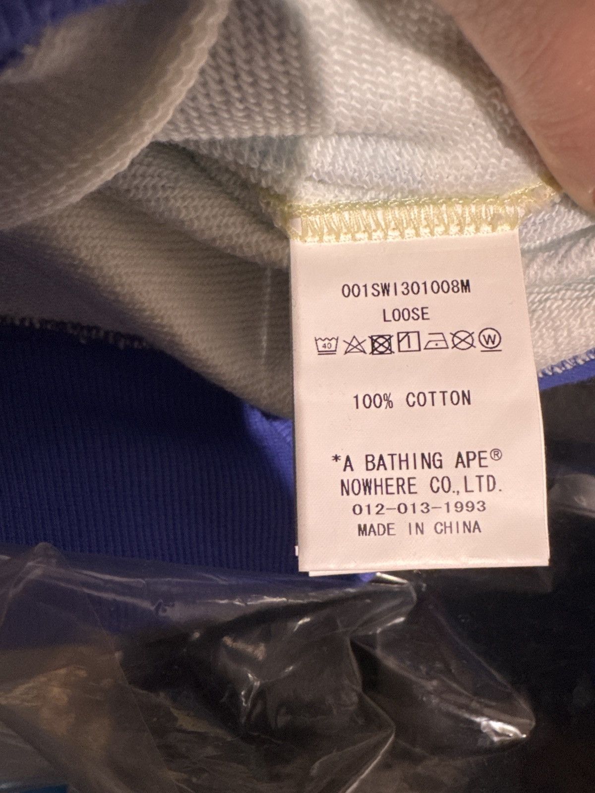 Bape A Bathing Ape Tie Dye Stand Collar Loose Fit Crew Sweatshirt Size US M / EU 48-50 / 2 - 11 Thumbnail