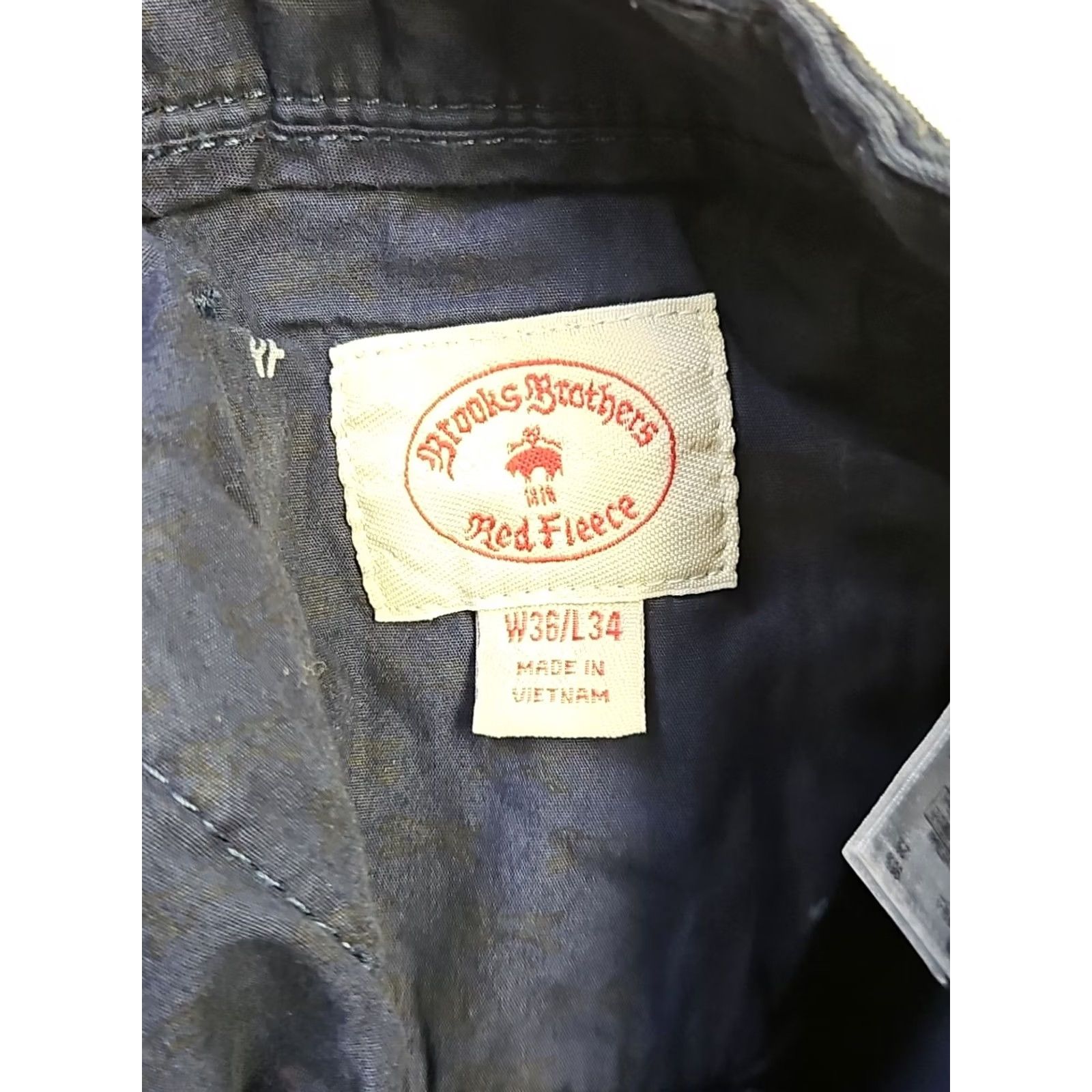 Brooks Brothers Brooks Brothers Corduroy Jeans Slim 36x32 Men Navy Blue 5-Pocket Stretch Solid Jeans Shirt Style 90s Preppy Mens Size US 36 / EU 52 - 3 Thumbnail