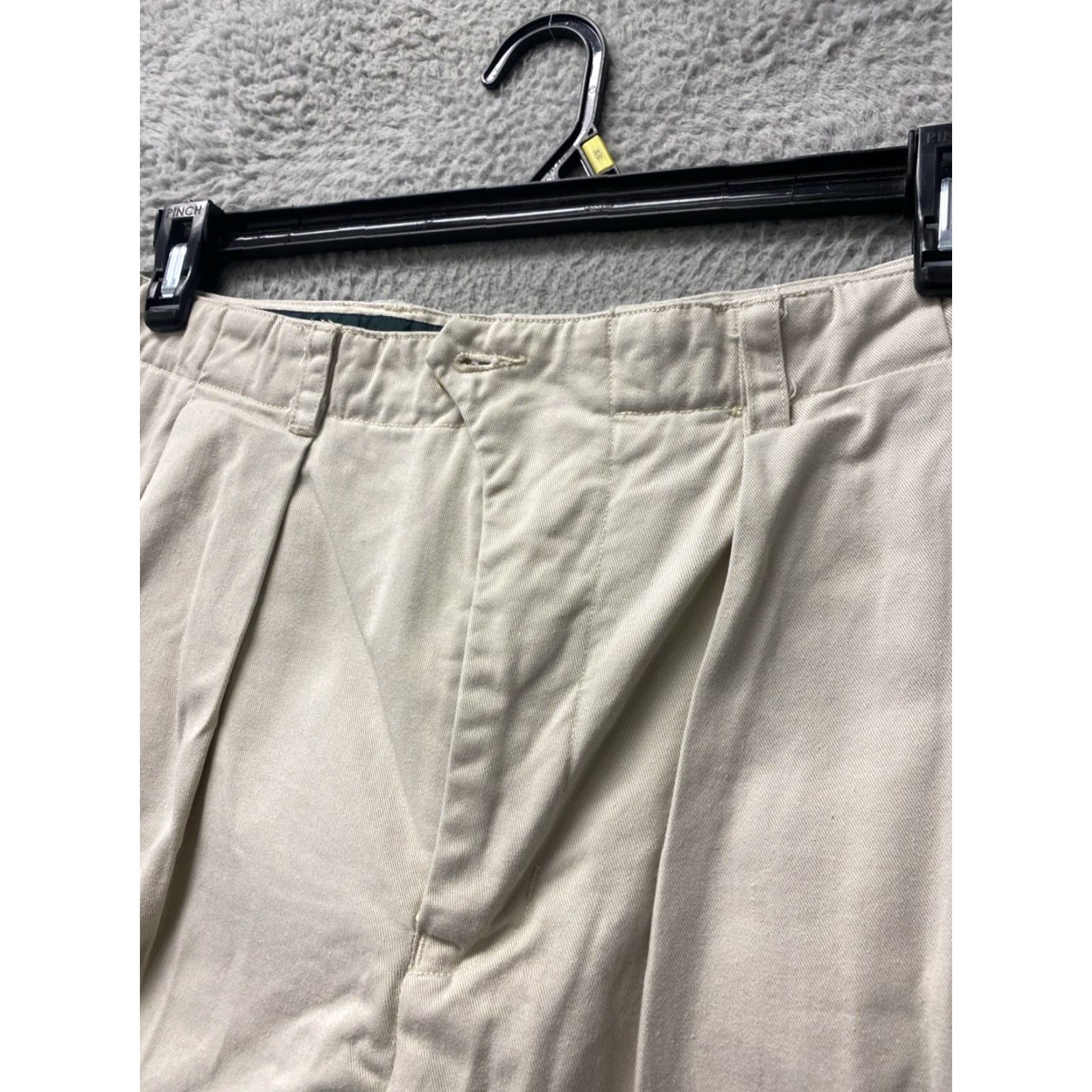 Nautica VINTAGE Nautica Men's Khaki Chino Shorts Sz 38 Flat Front Casual Cotton Summer Fall Spring Size US 38 / EU 54 - 3 Thumbnail
