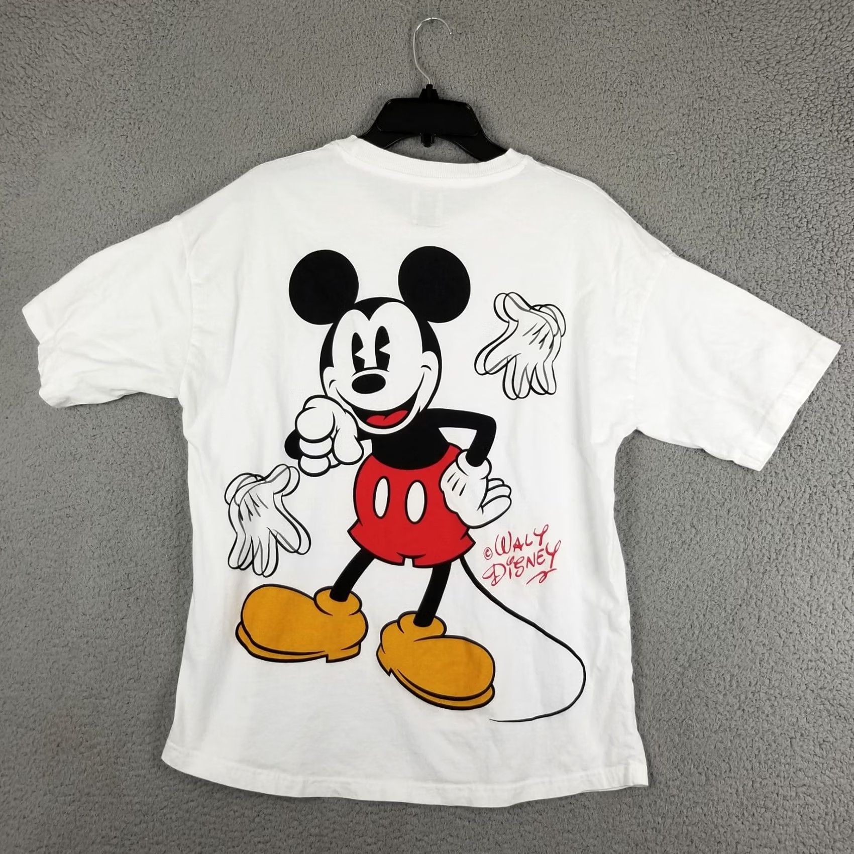 Disney Disney Shirt Adult Small Mickey Oh Boy Big Print Embroidered Front Size US S / EU 44-46 / 1 - 2 Thumbnail