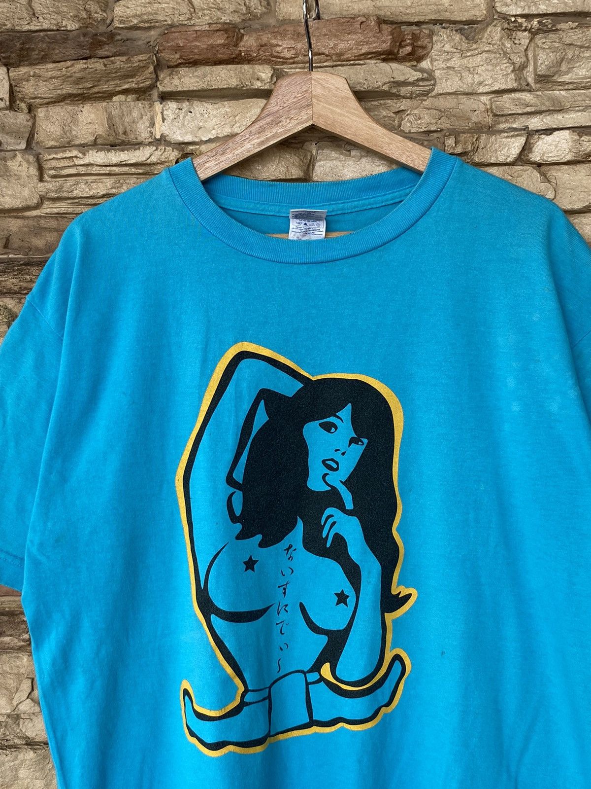 Vintage Rare Naked Vintage Girl Japanese Brand Tees hysteric glamour Size US XL / EU 56 / 4 - 4 Thumbnail
