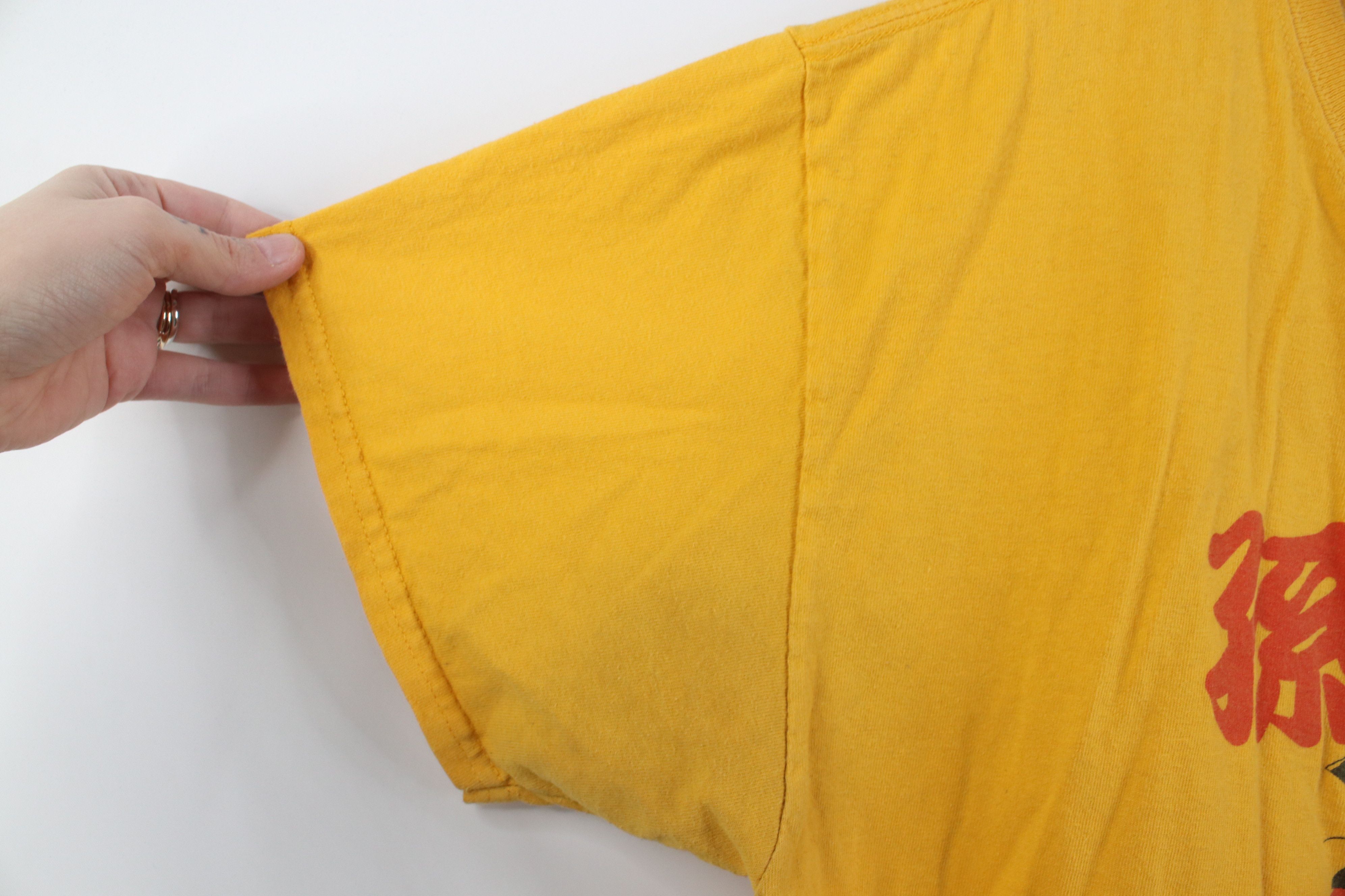 Vintage Retro Y2K Dragon Ball Z Goku Japanese T-Shirt Yellow Gold Size US L / EU 52-54 / 3 - 7 Thumbnail
