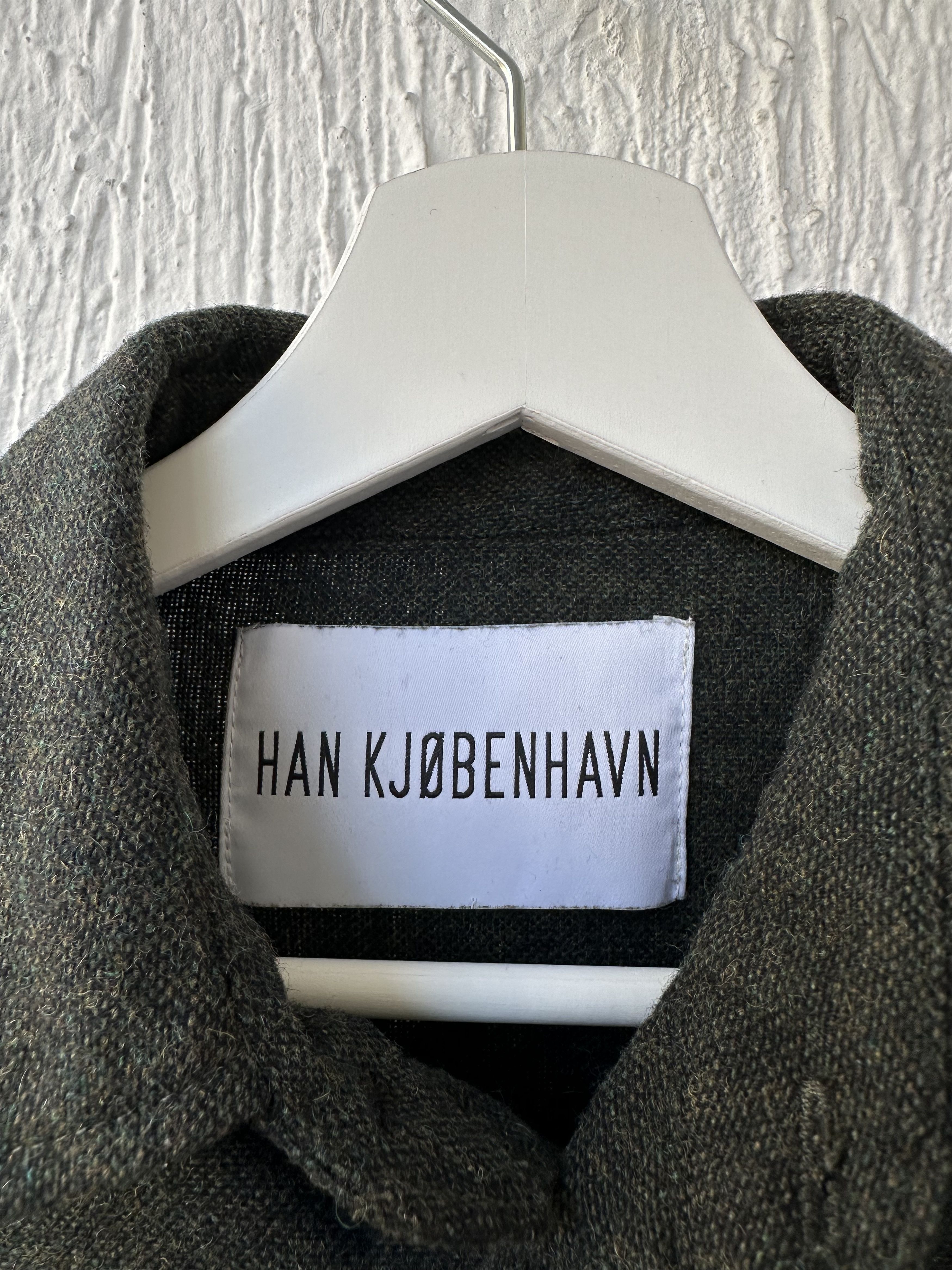 Han Kjobenhavn wool blend army shirt Size US S / EU 44-46 / 1 - 3 Thumbnail