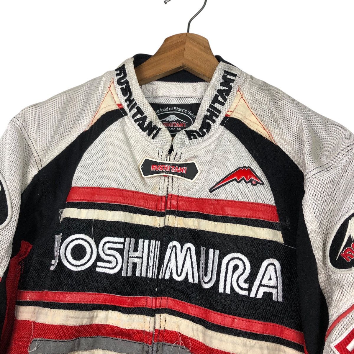 Vintage 📌Vintage Biker Jacket Racing Wear Rider Kushitani Hamamatsu Size US L / EU 52-54 / 3 - 10 Thumbnail