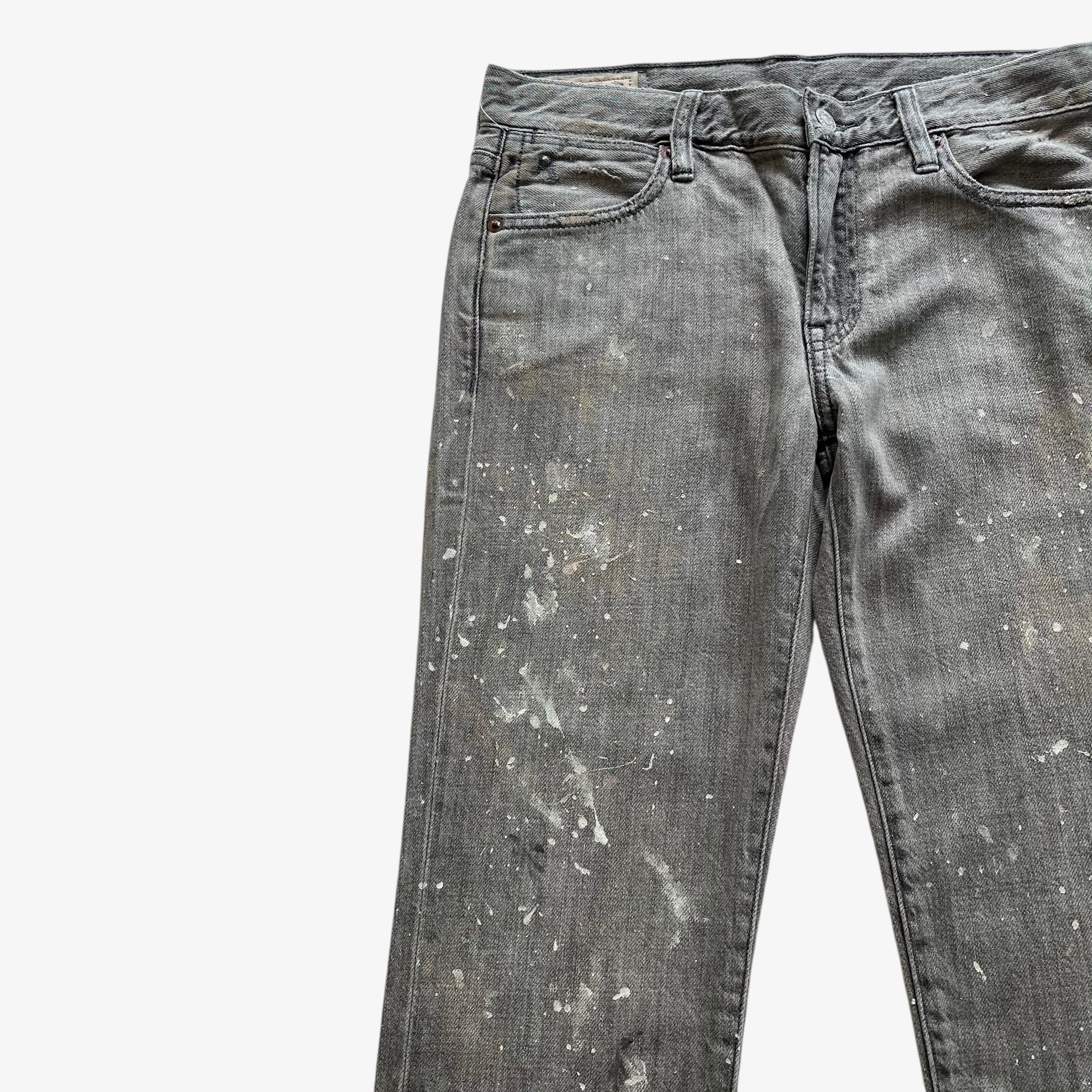 Ralph Lauren Women's Polo Ralph Lauren Astor Paint Splatter Jeans Size 27" / US 4 / IT 40 - 7 Thumbnail