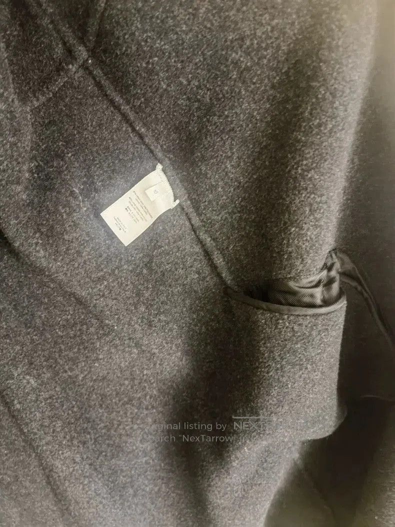 The Row THE ROW Gray Oversized Coat. Size US L / EU 52-54 / 3 - 4 Thumbnail