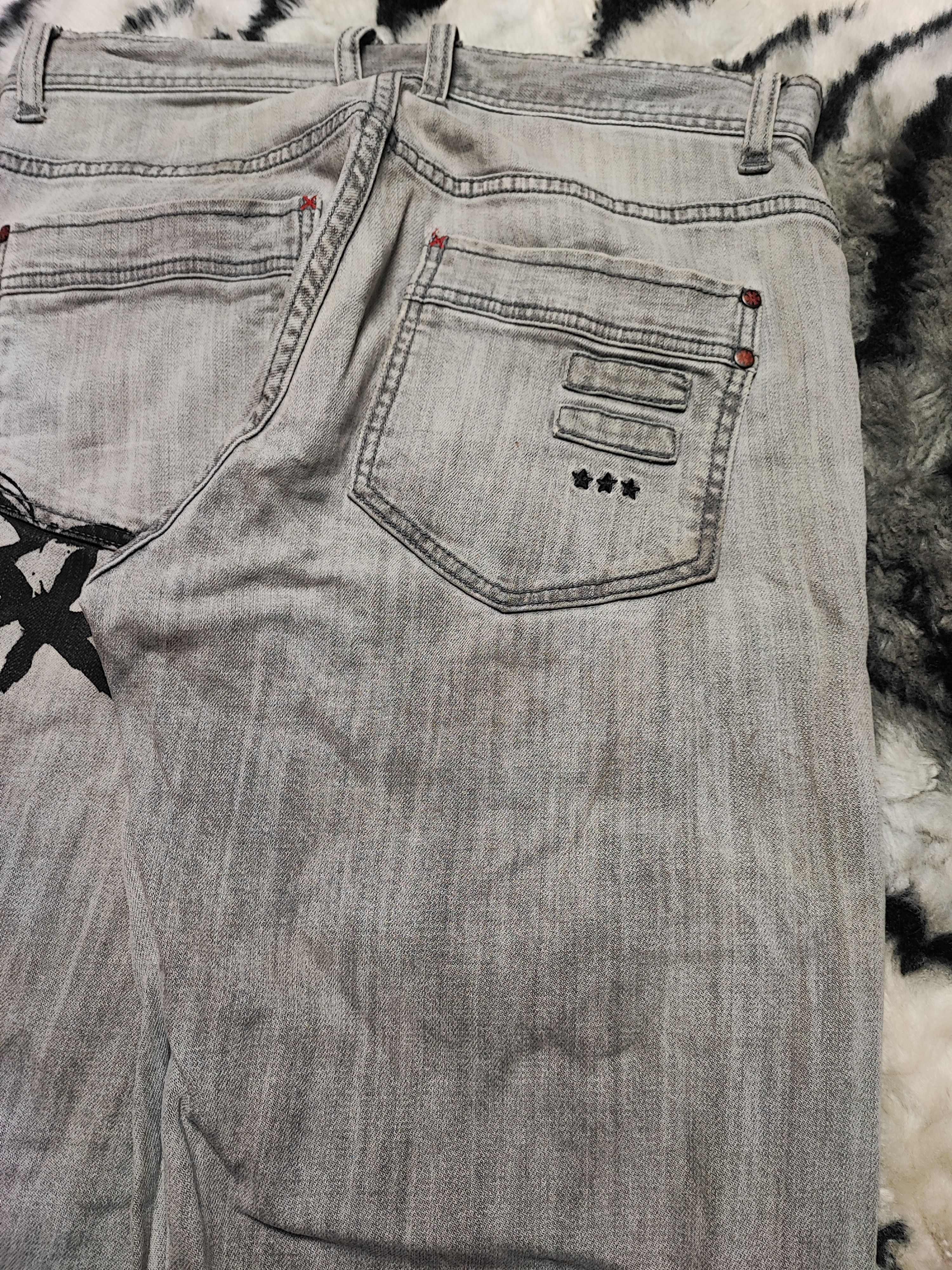Ksubi Thrashed Distressed Jeans ERD Grunge Chrome Size US 30 / EU 46 - 11 Thumbnail
