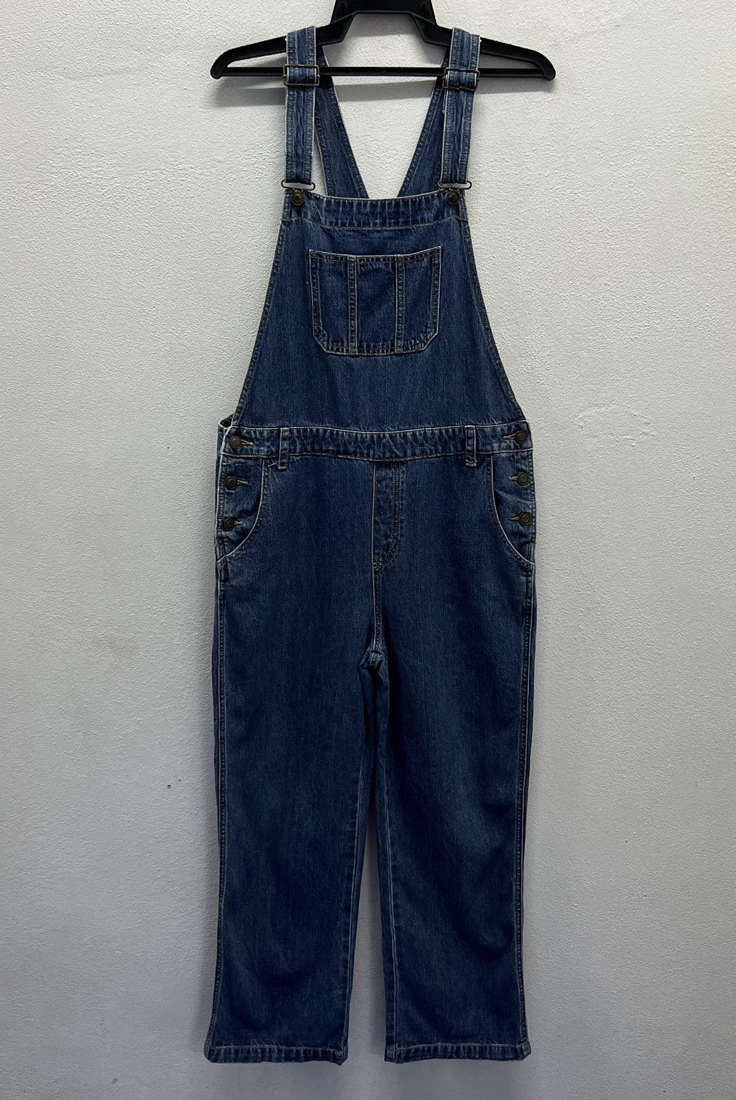 Japanese Brand × Vintage Vintage Indigo Junction Denim Overalls – Made in Japan Size US 36 / EU 52 - 1 Thumbnail