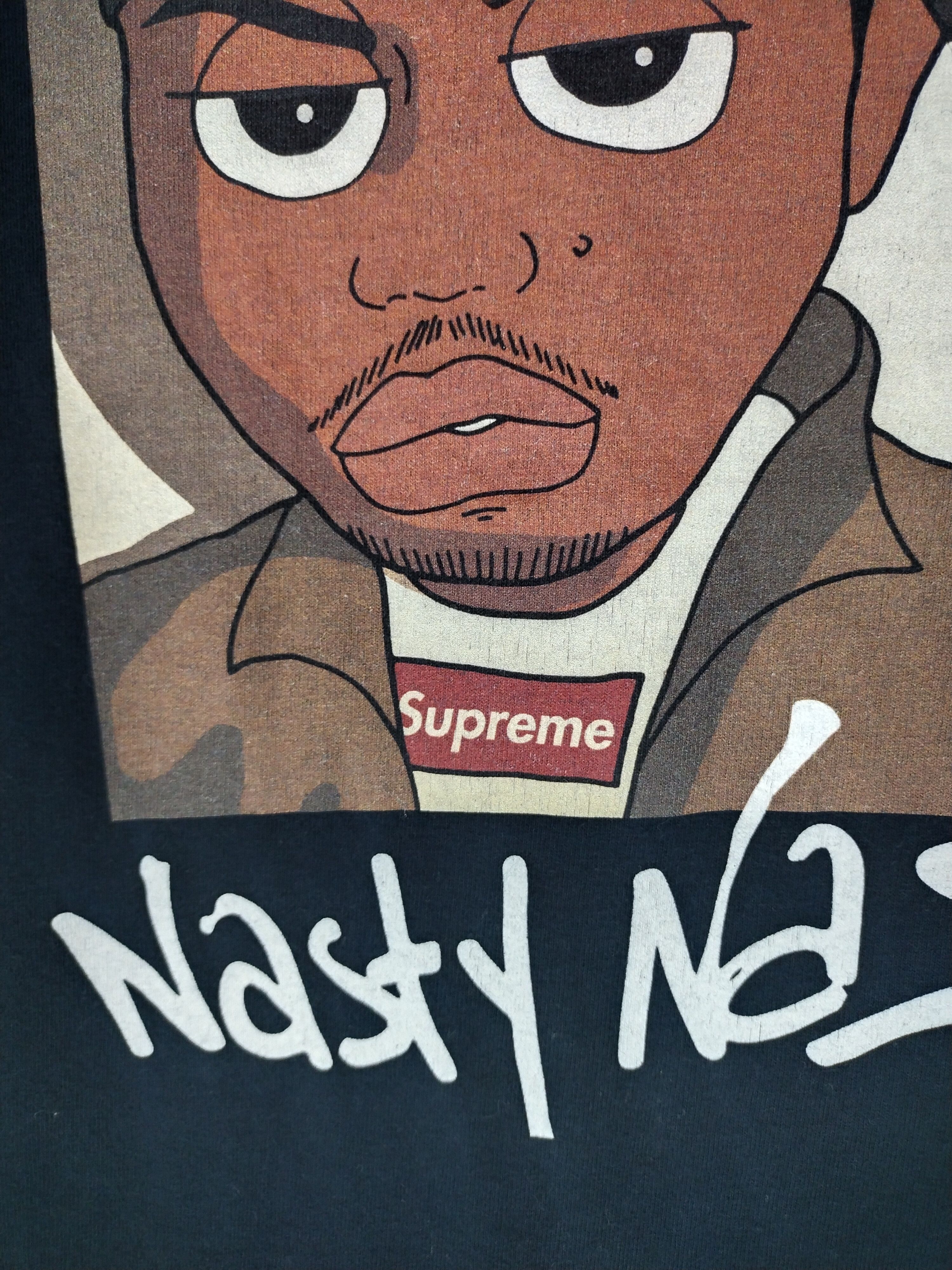 Other Vintage Nasty Nas Cartoon mania Punk Supreme Nas Shirt Size US L / EU 52-54 / 3 - 3 Thumbnail