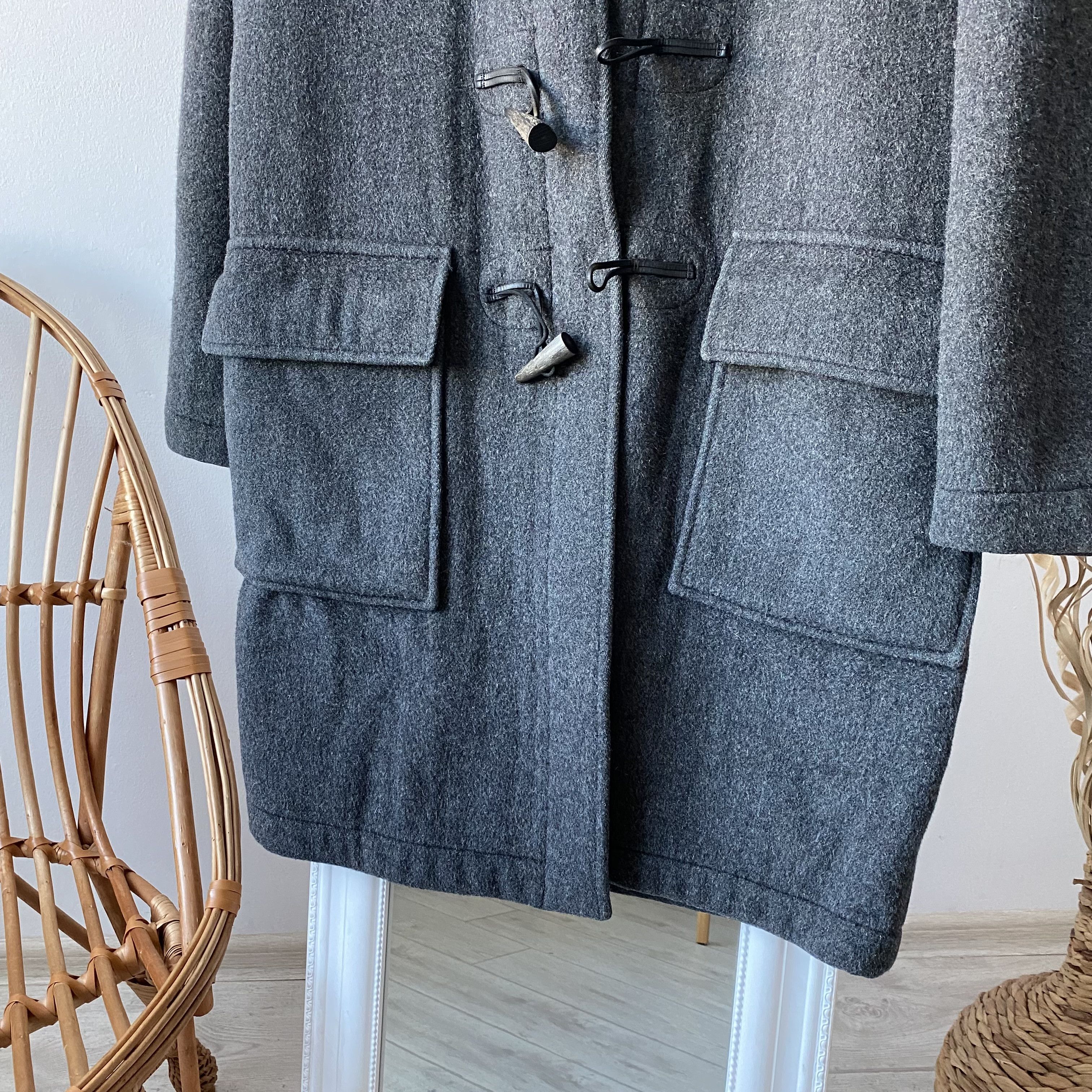 Gloverall Vintage 80s Gloverall Vintage Duffel Coat Wool england Size US M / EU 48-50 / 2 - 3 Thumbnail