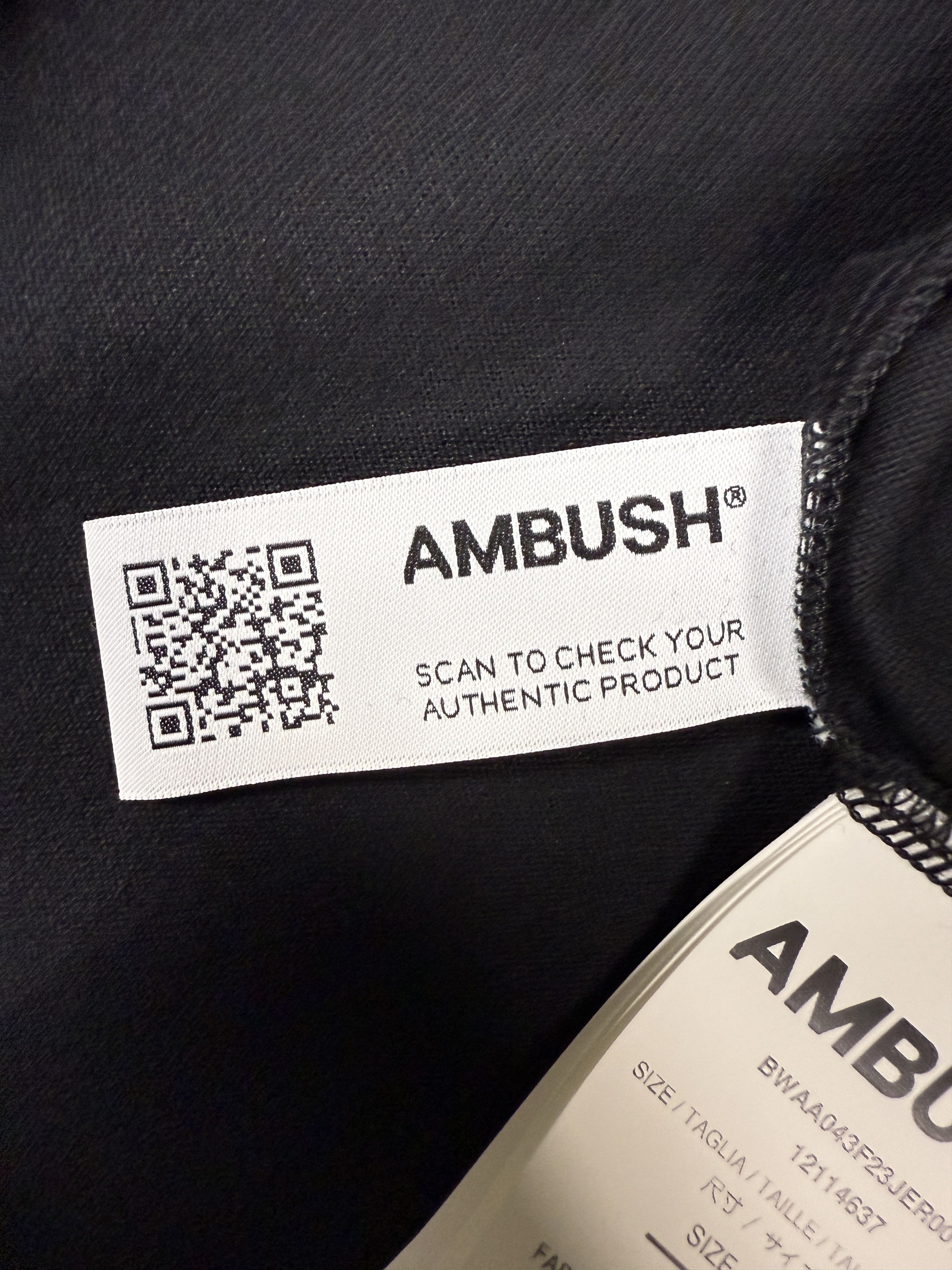 Ambush Design $250 Ambush Reflective Cropped Fitted T-Shirt Size L / US 10 / IT 46 - 12 Thumbnail