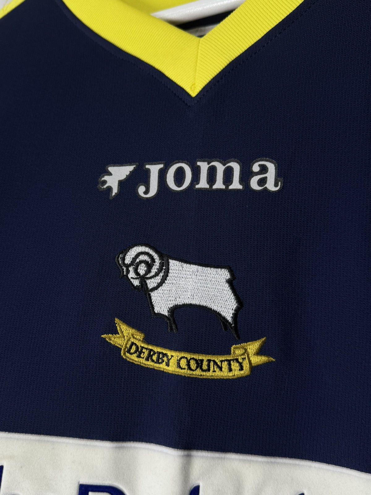 Joma Joma Derby County 2006/07 Away Football Shirt Soccer Jersey Size US XL / EU 56 / 4 - 10 Thumbnail
