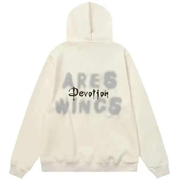 VIBE Y2K hoodie sweatshirt hip-hop Gothic Harajuku style pullover Size US L / EU 52-54 / 3 - 2 Thumbnail