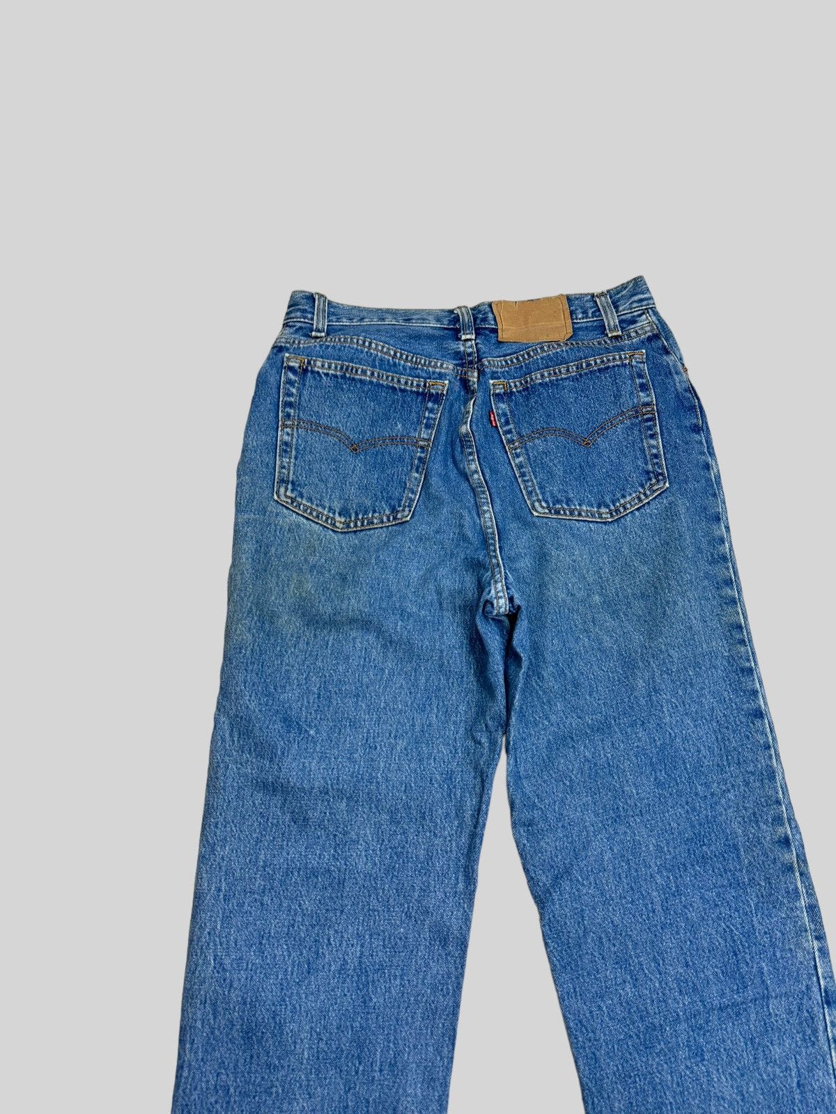 Levi's × Vintage Vintage 90s Levis 501 Button 544 Butterfly Jeans Size US 30 / EU 46 - 8 Thumbnail