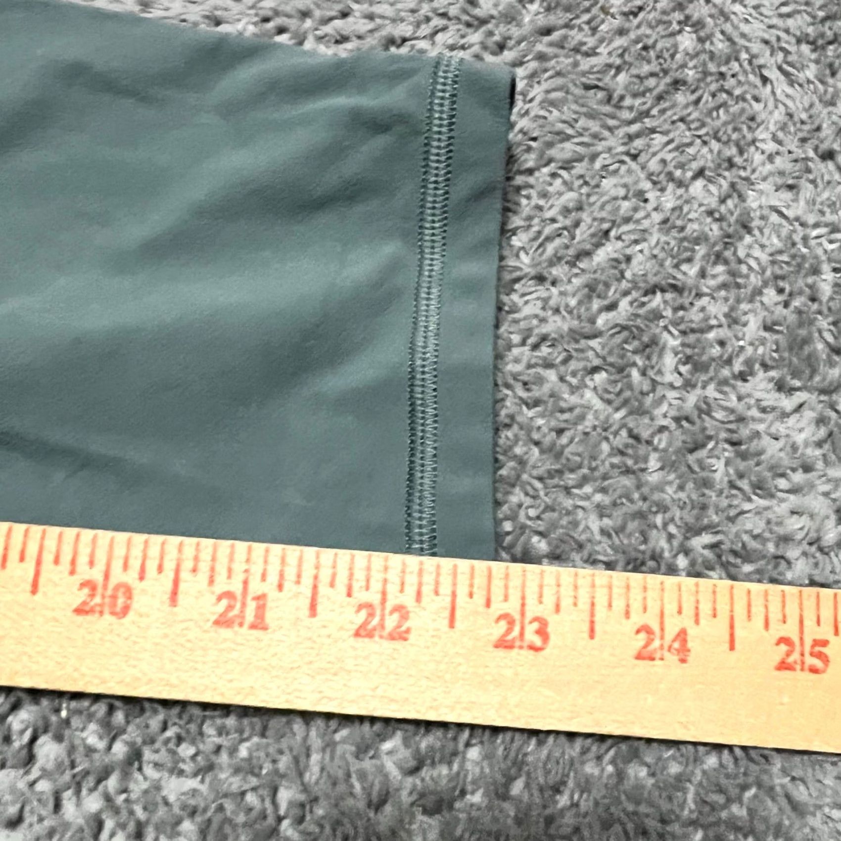 Athleta Athleta Leggings Womens XL Green Salutation Stash Cinch 7/8 Pants Size 40" / US 18 - 8 Thumbnail