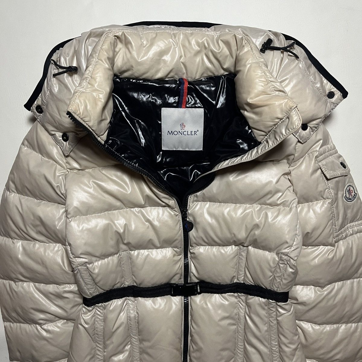 Moncler Moncler Grenadille Giubbotto Belted Puffer Jacket Size M / US 6-8 / IT 42-44 - 2 Thumbnail