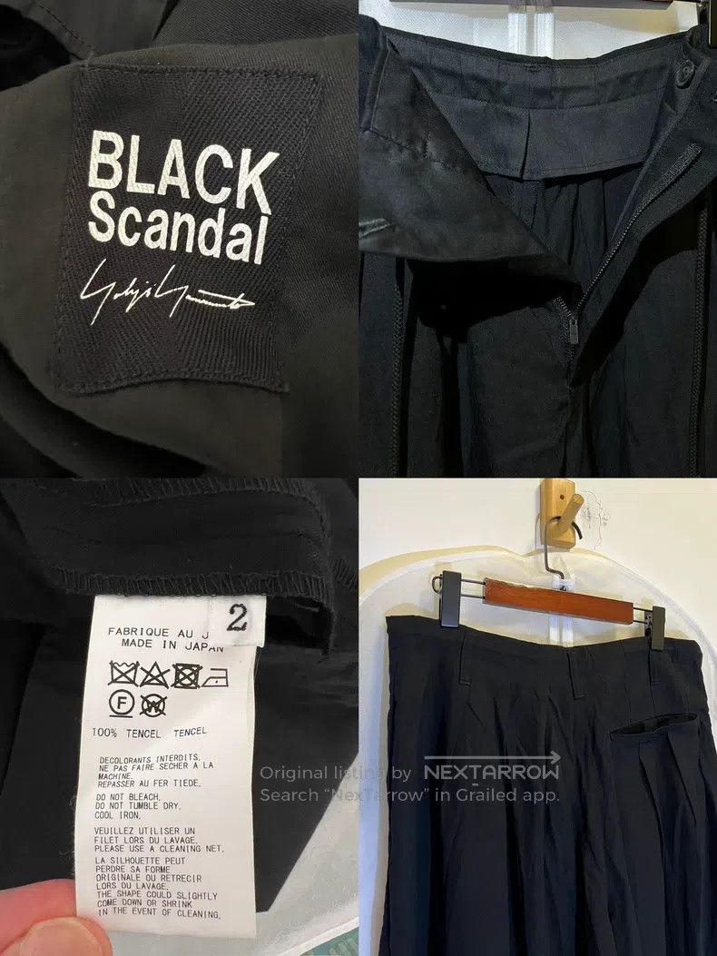 Yohji Yamamoto Yohji Yamamoto size 2 19 AW Pleated Tencel Barem pants Size US 28 / EU 44 - 9 Thumbnail