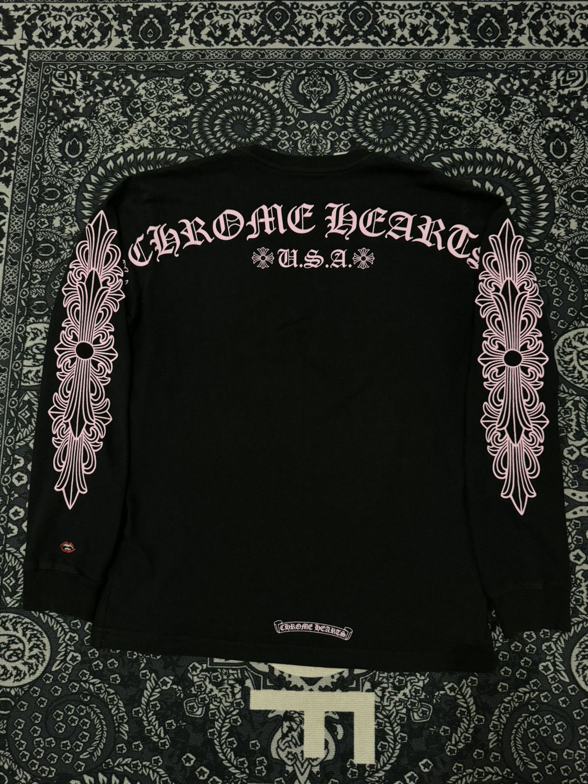 Chrome Hearts Vine Heart LS Tee at SHENGLI ROAD MARKET