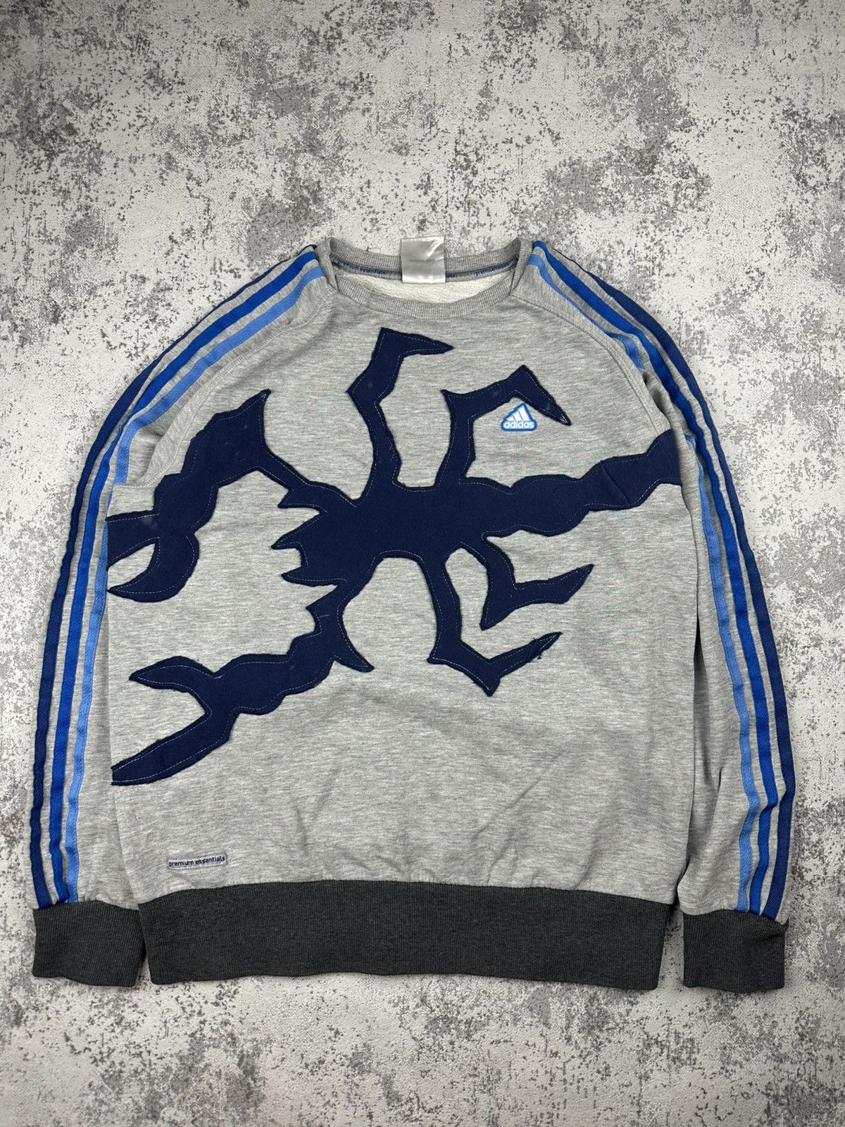 Adidas Custom Adidas Essentials Crewneck Sweatshirt Hoodie Size US M / EU 48-50 / 2 - 1 Thumbnail