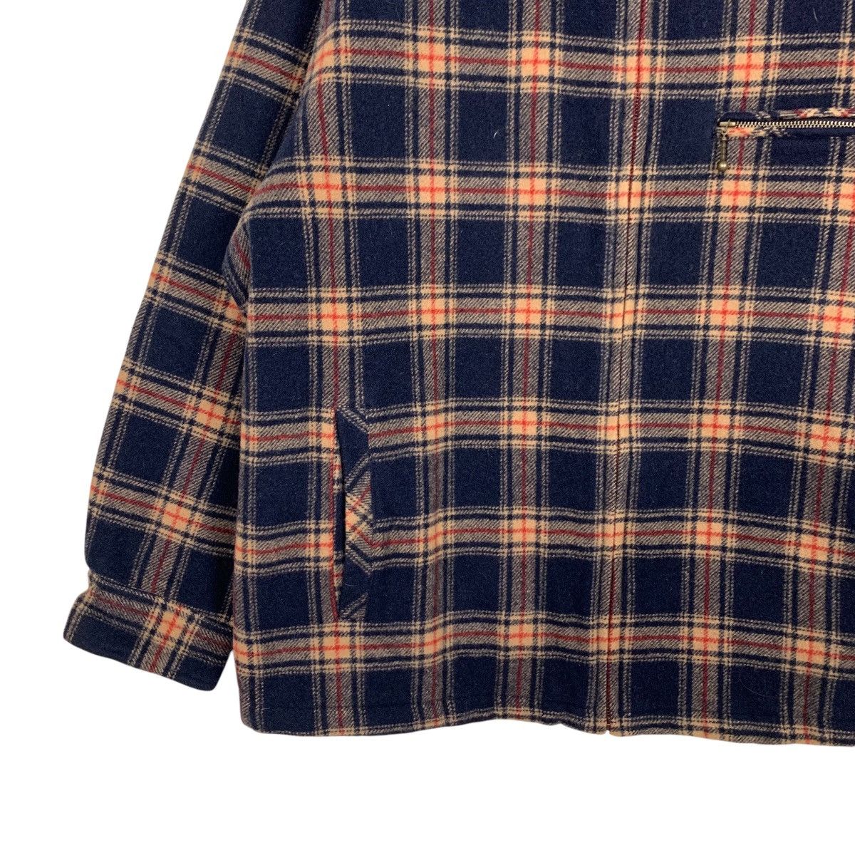 Vintage Vintage 90's SOUTH BREEZE Plaid Flannel Jacket #2721-C122 Size US XL / EU 56 / 4 - 3 Thumbnail