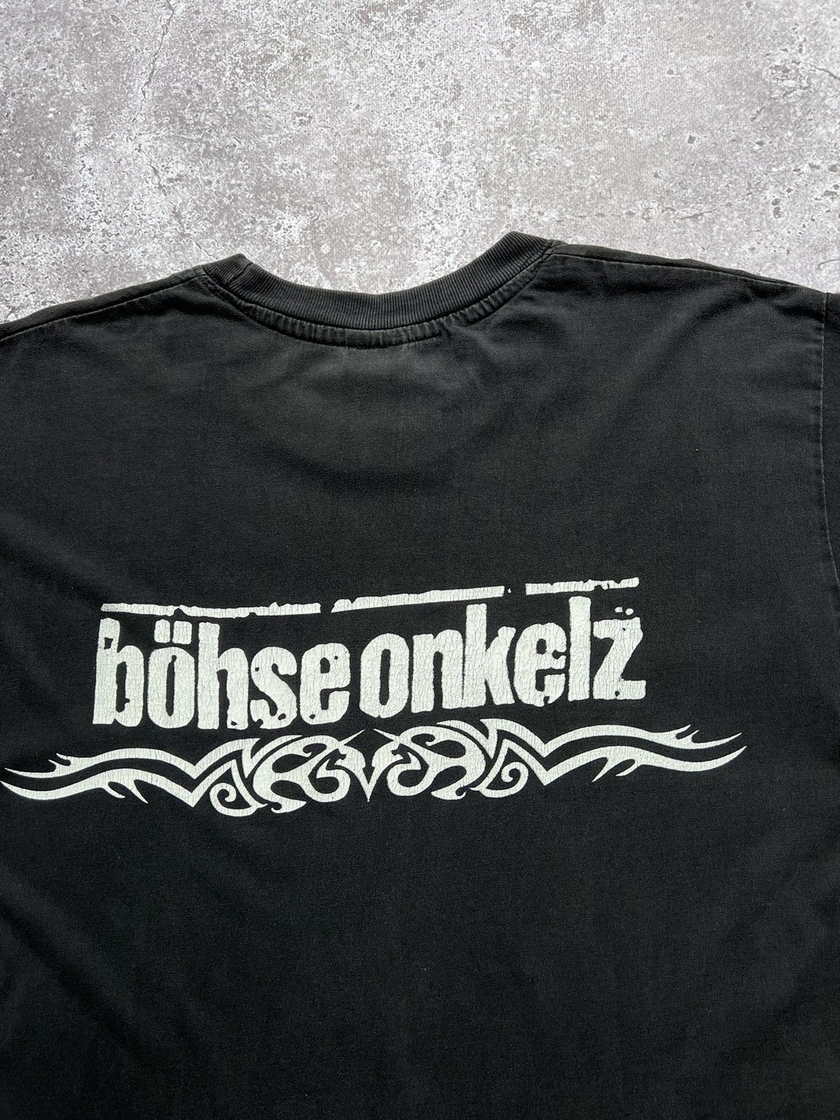Band Tees Vintage Bohse Onkelz Flame Band Rock T-shirt Size US XL / EU 56 / 4 - 16 Thumbnail