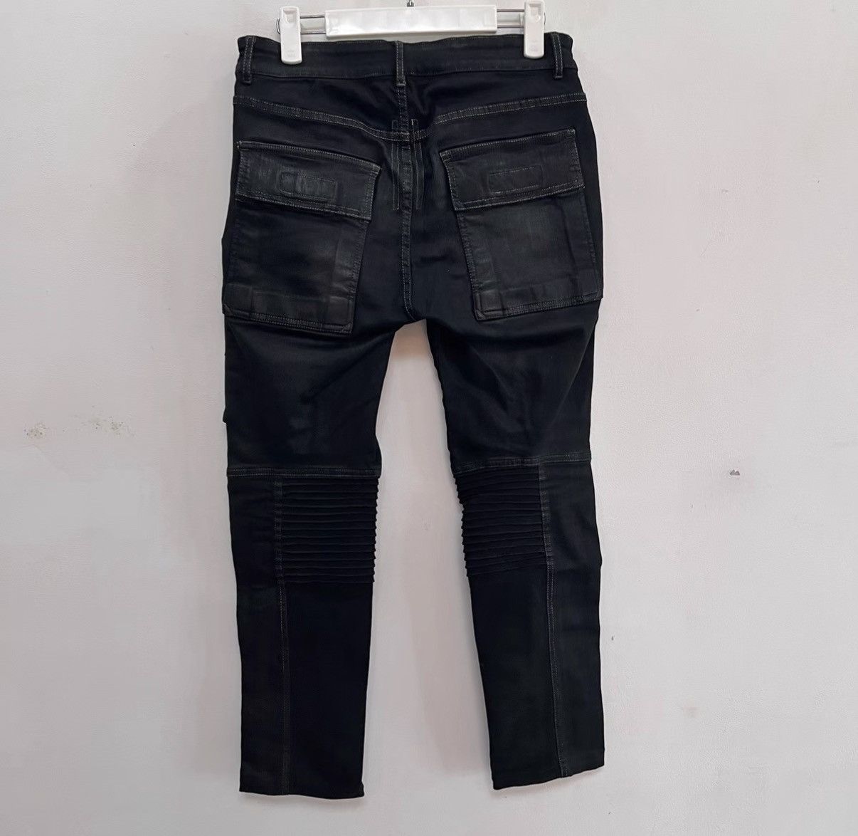 Rick Owens Rick Owens DRKSHDW Classic Motorcycle Pants Size US 30 / EU 46 - 2 Thumbnail